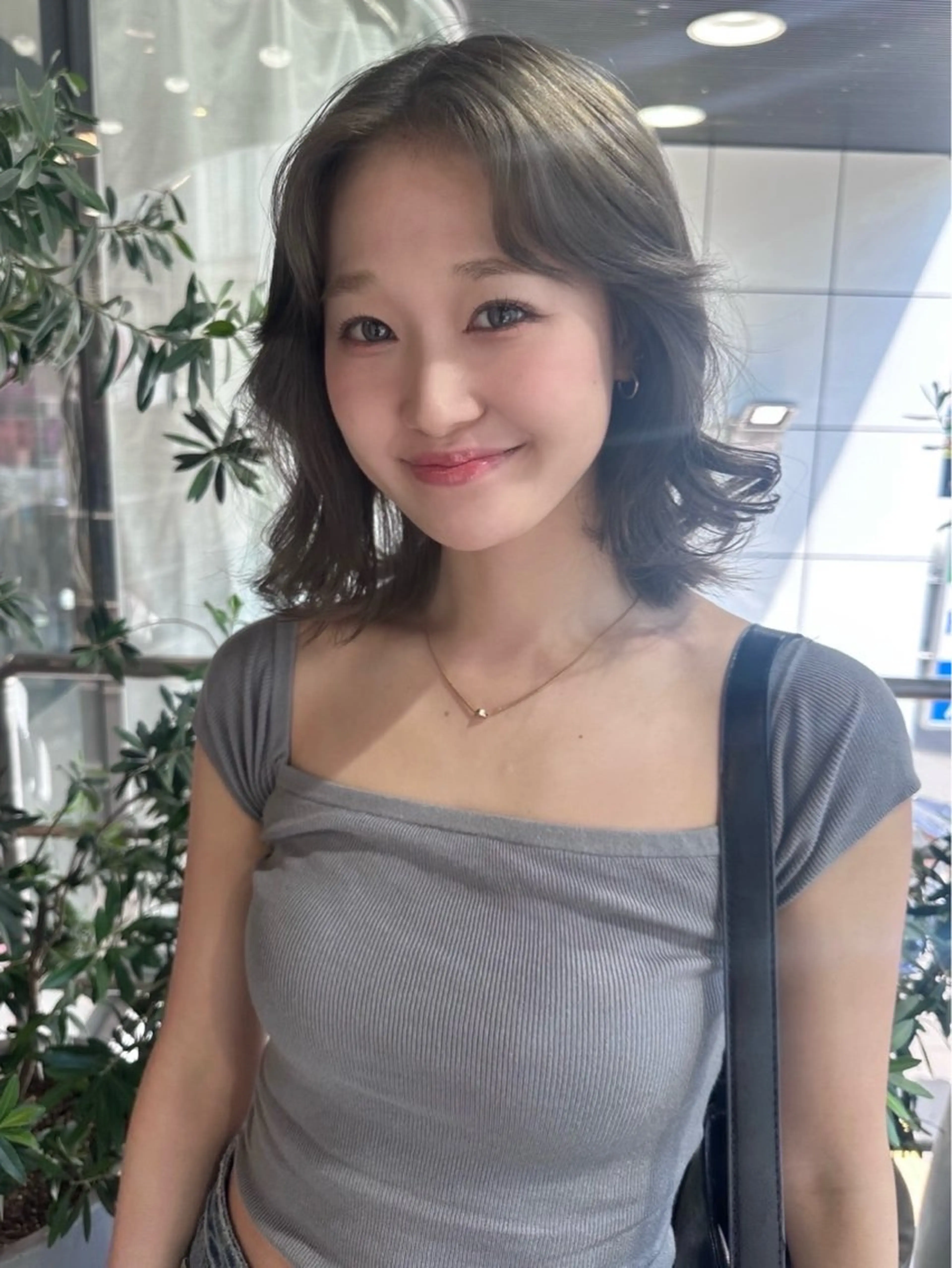 ミディアム カラー サナ/ 立川美容師🪽のヘアスタイル