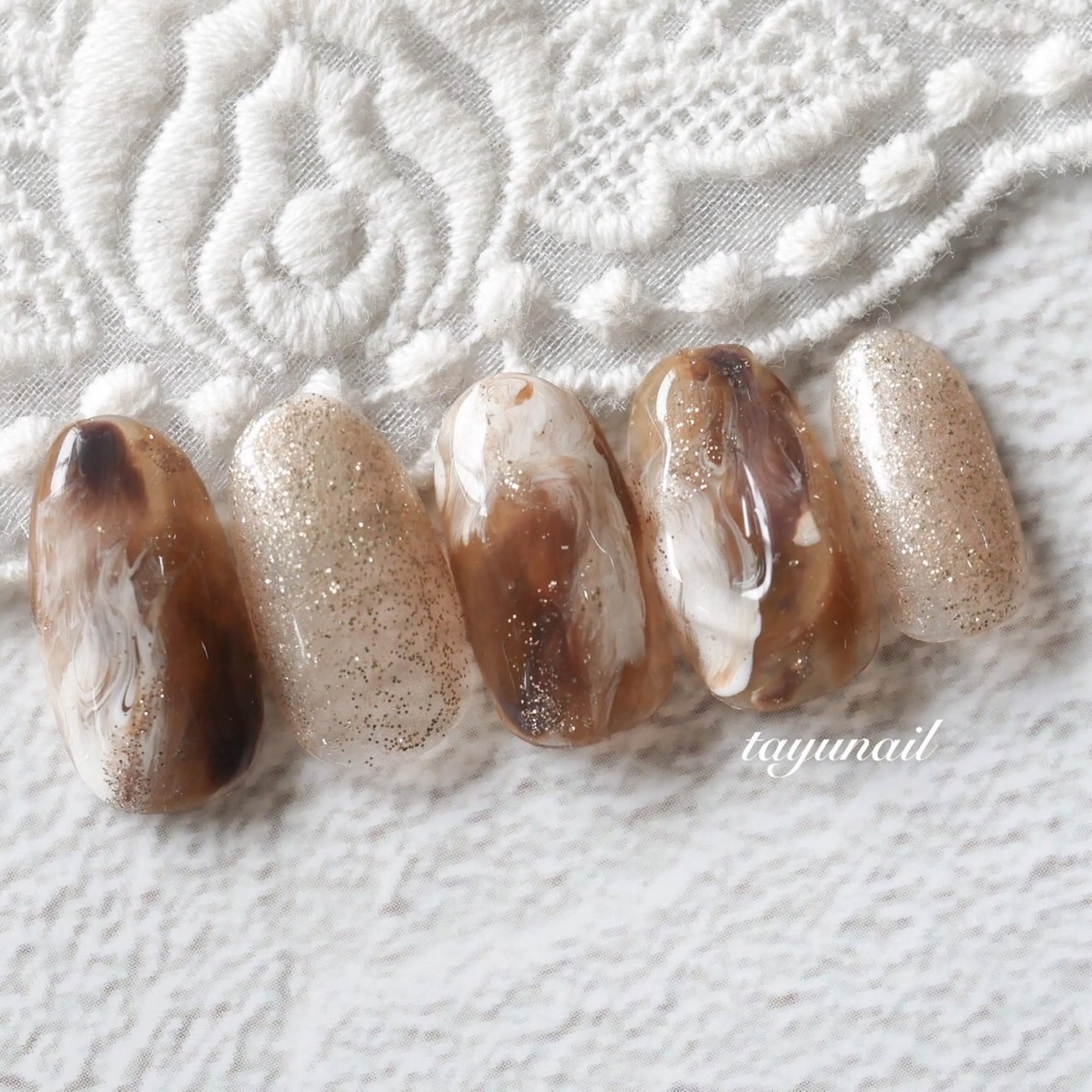 ネイル アートネイル ジェルネイル パラジェル ハンドネイル ネイルサロン 【たゆnail】のネイルデザイン