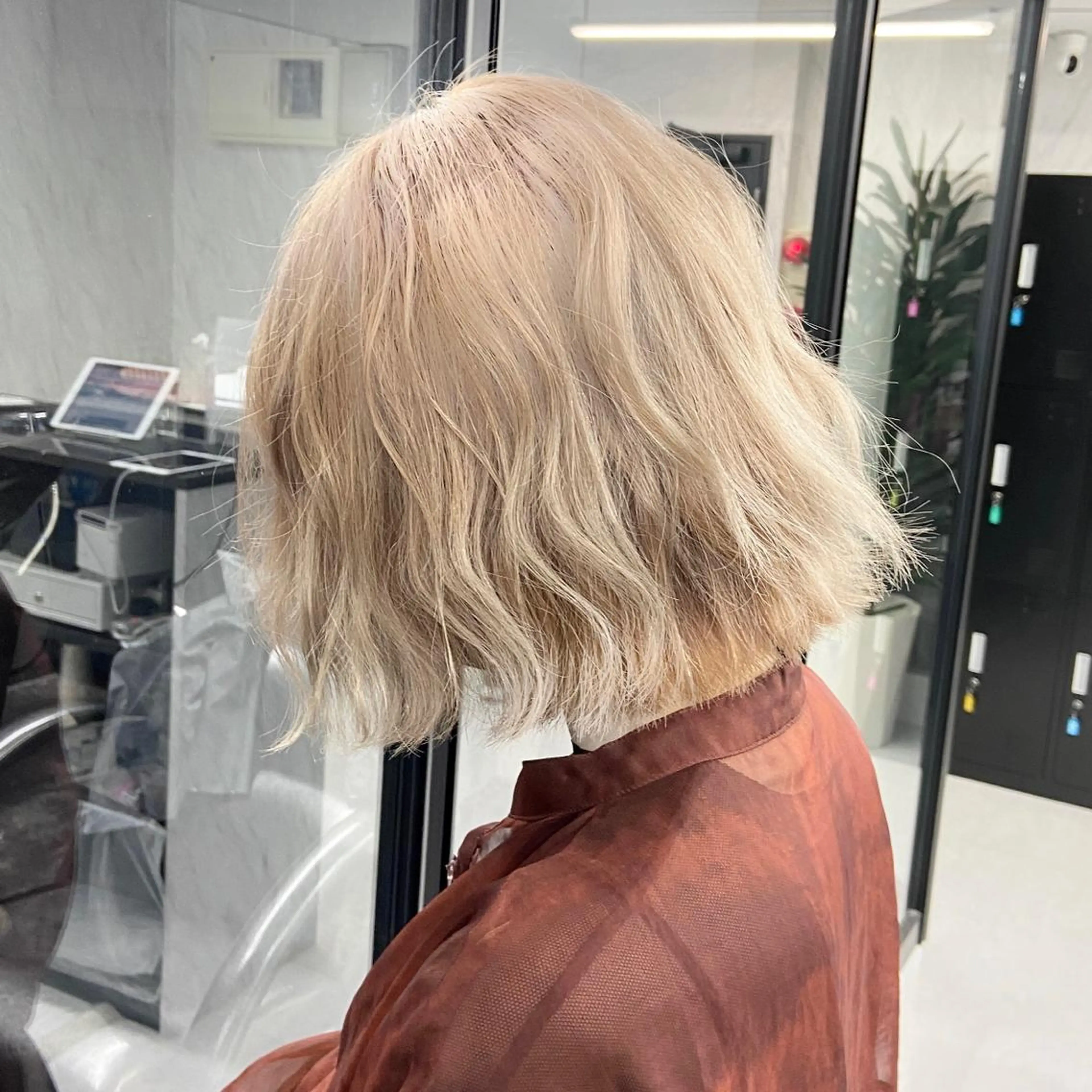 ショート カラー ハイトーンカラー メンズ特化/ マンツーマン/Ryuのヘアスタイル