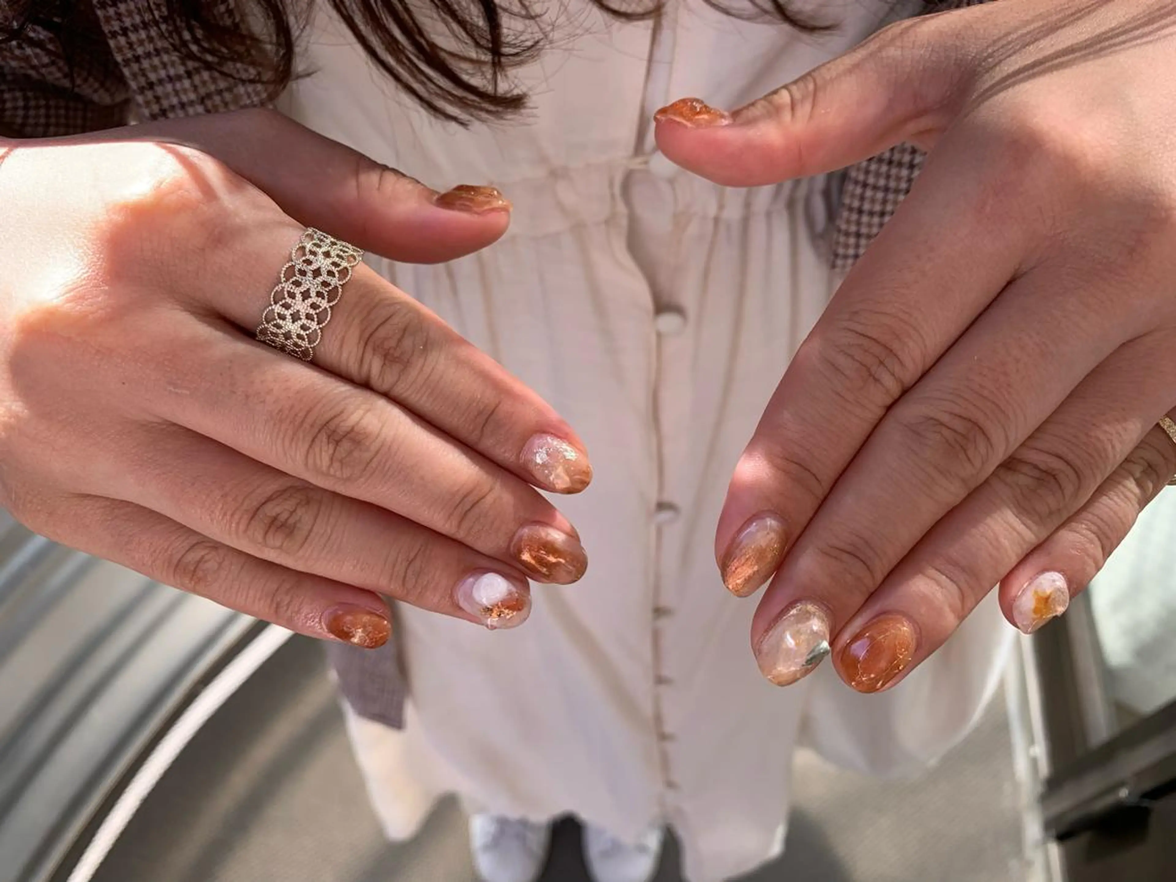 ネイル 持ち込み マキノ ユイのネイルデザイン