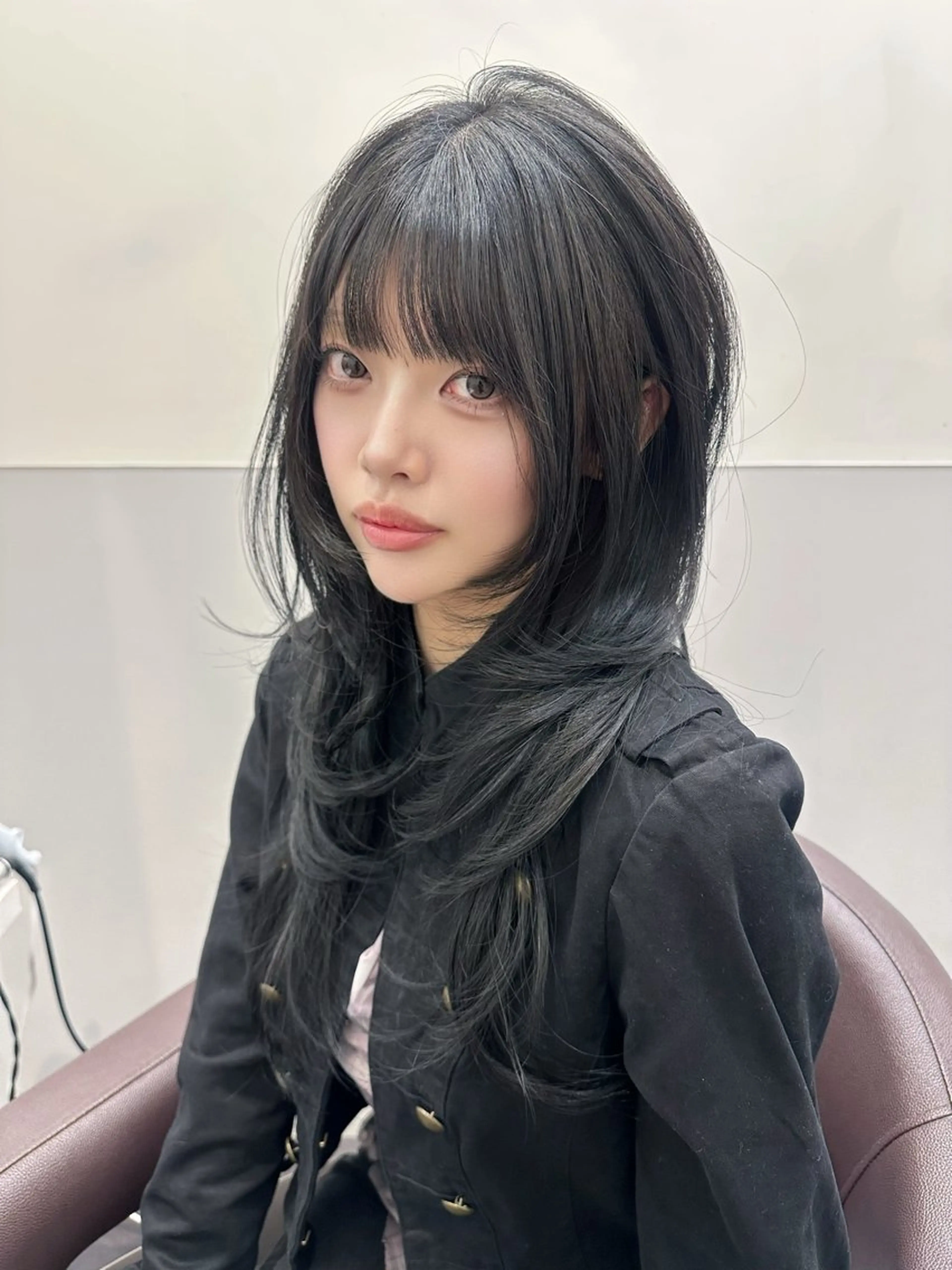 ロング カット RiA/レイヤーカッ ト/ハッシュカットのヘアスタイル