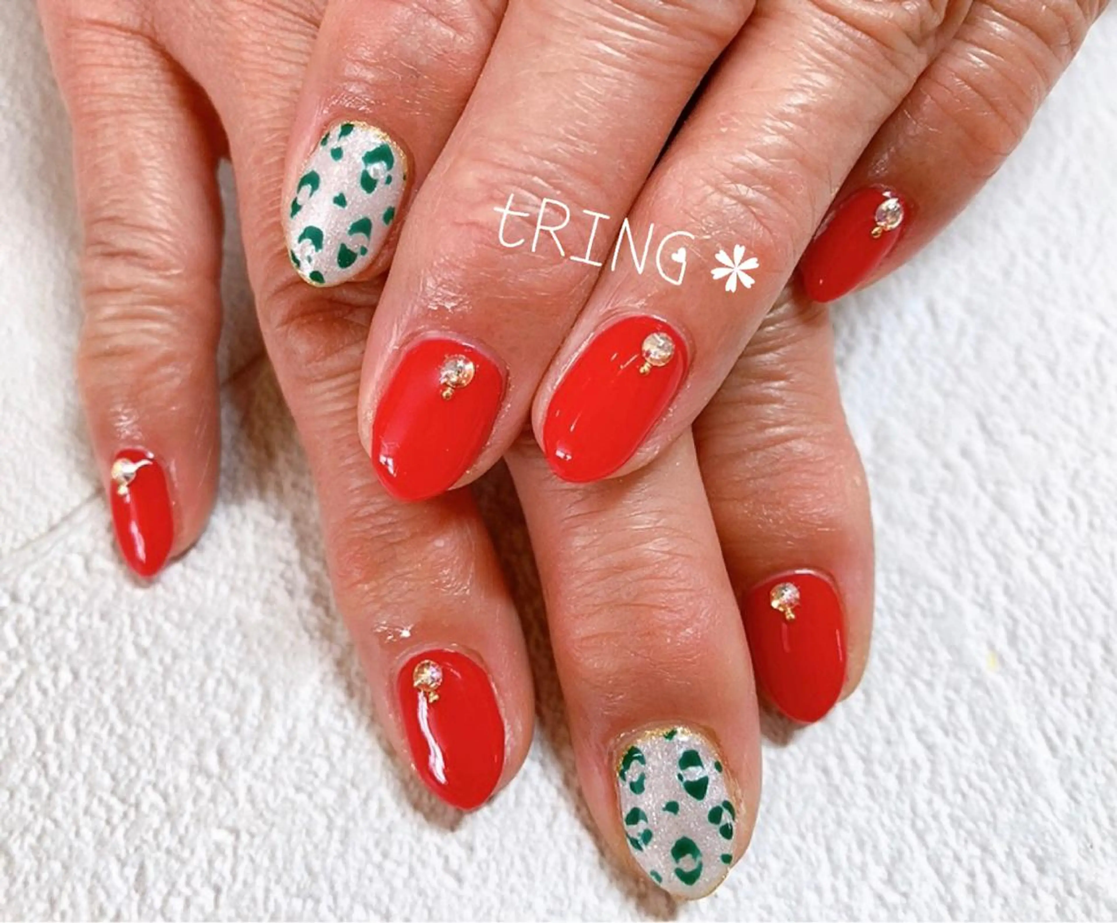 ネイル ハンドネイル tRING* しいの木台のネイルデザイン