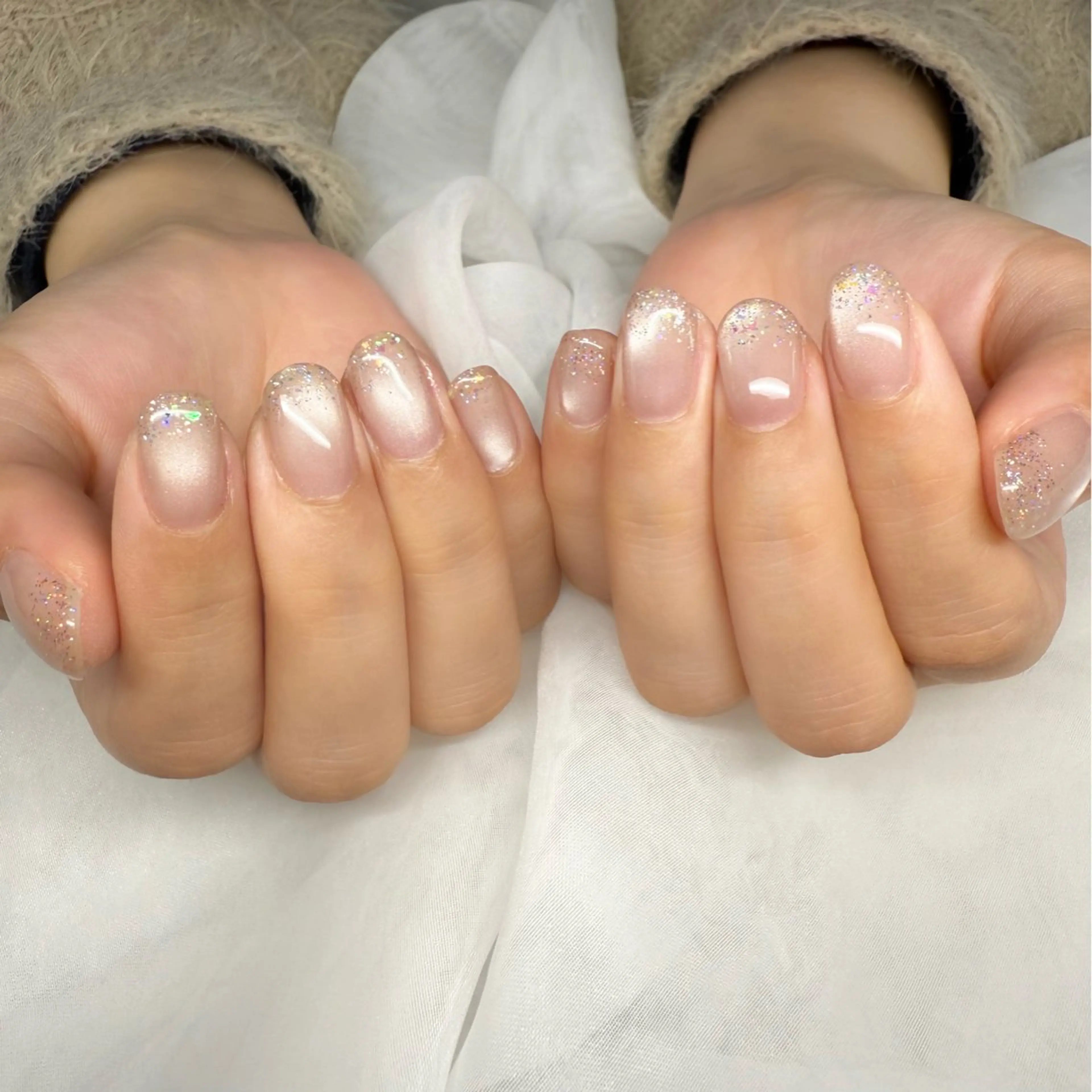 ネイル オーロラネイル フラッシュネイル マグネットネイル ハンドネイル CarinaNail Chieのネイルデザイン