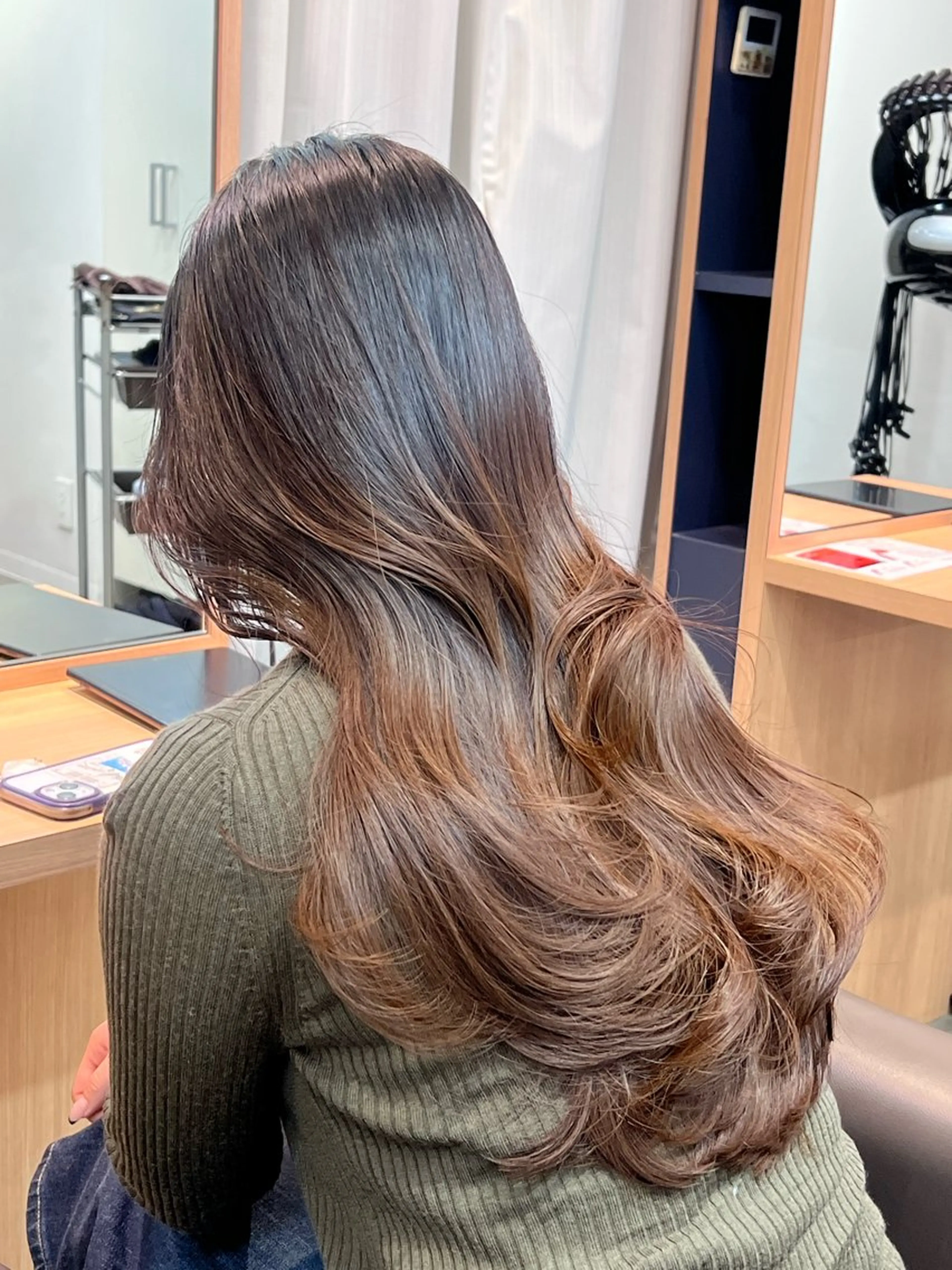 ロング 山中 欧輔のヘアスタイル