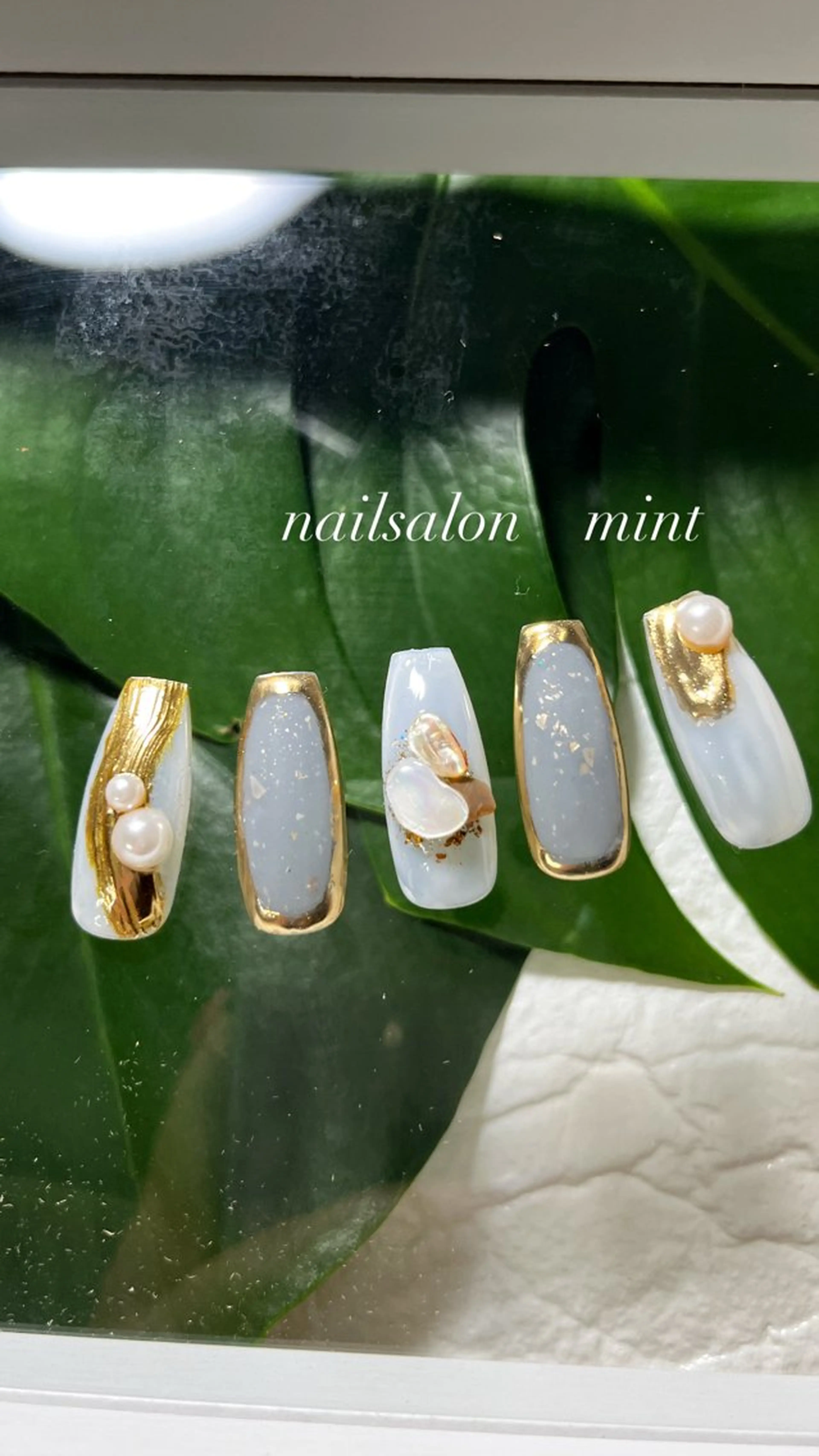 ネイル ハンドネイル nailsalon mintのネイルデザイン
