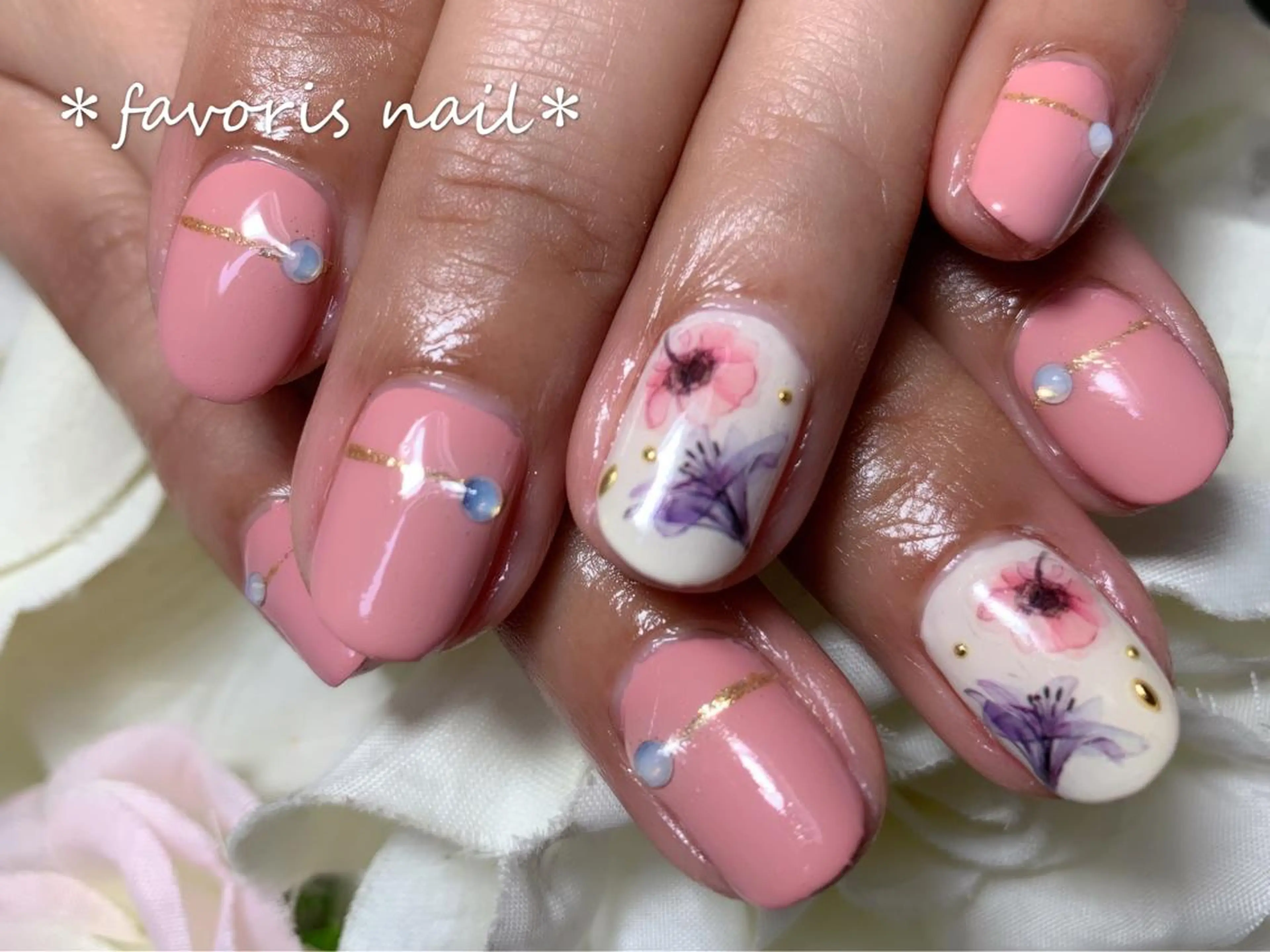ネイル favoris nail🌼のネイルデザイン