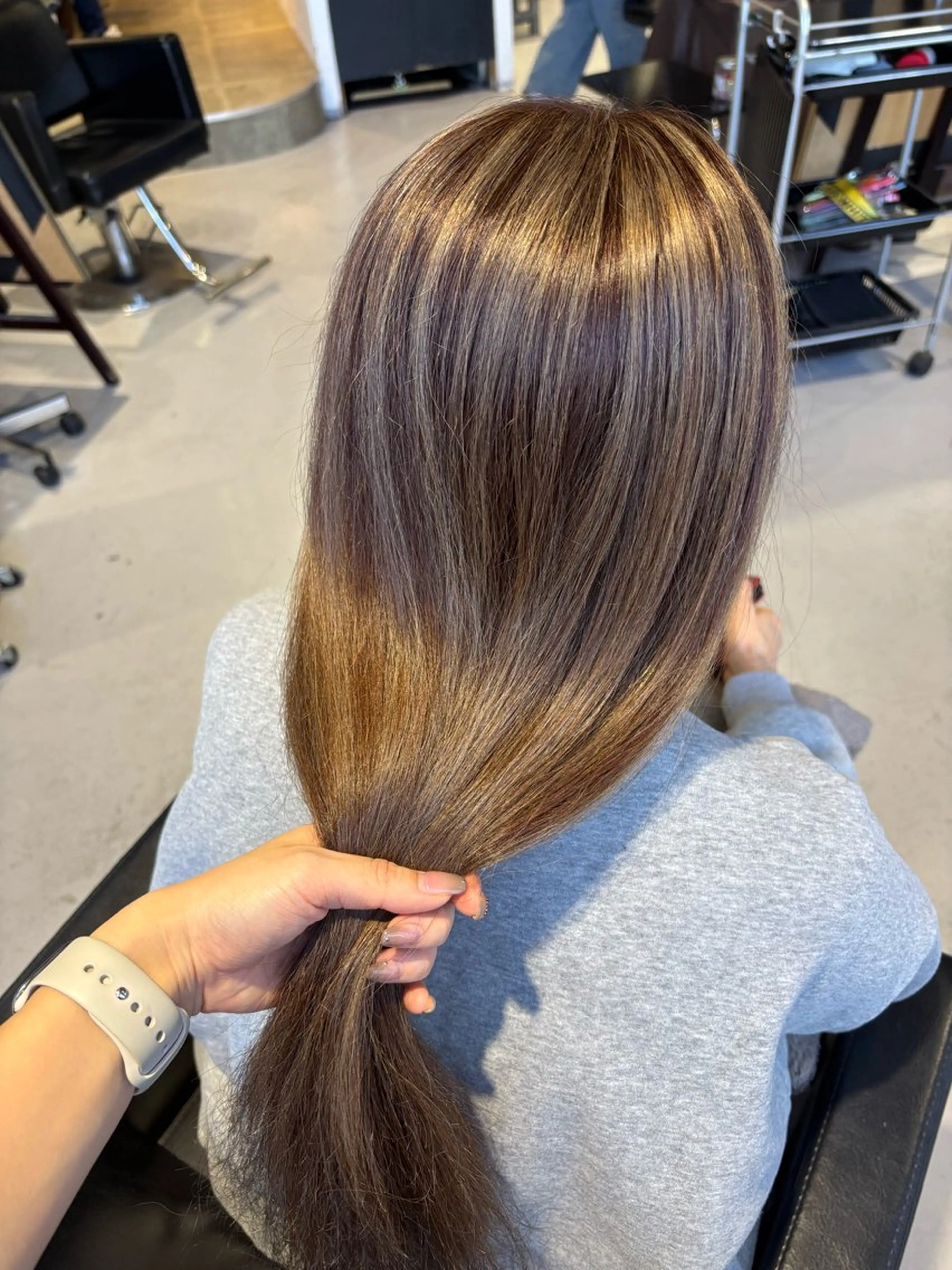 ロング ハイライト inc新小岩北口店 🫧Nichikaのヘアスタイル