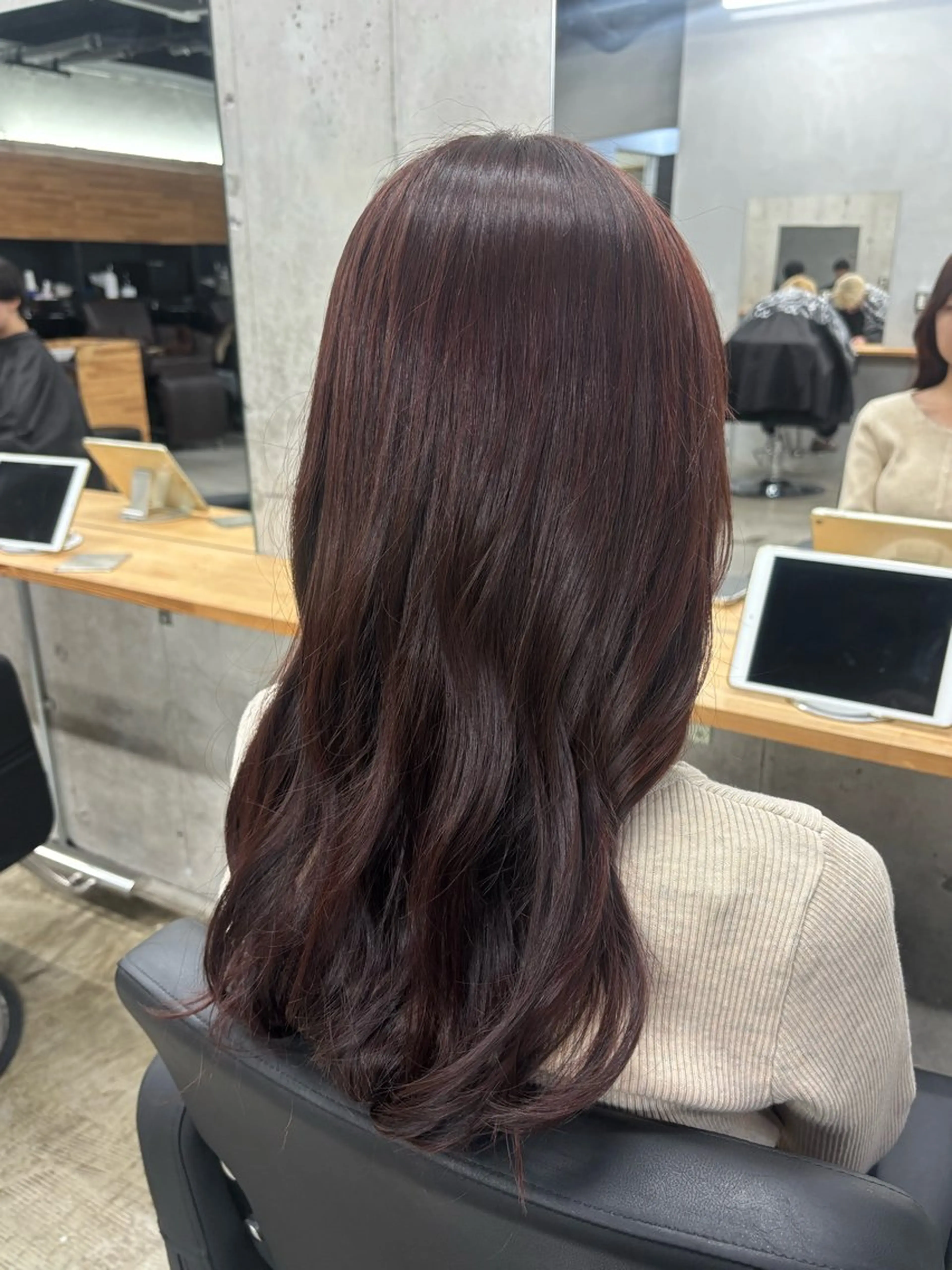 カラー ゆりか /透明感カラーのヘアスタイル