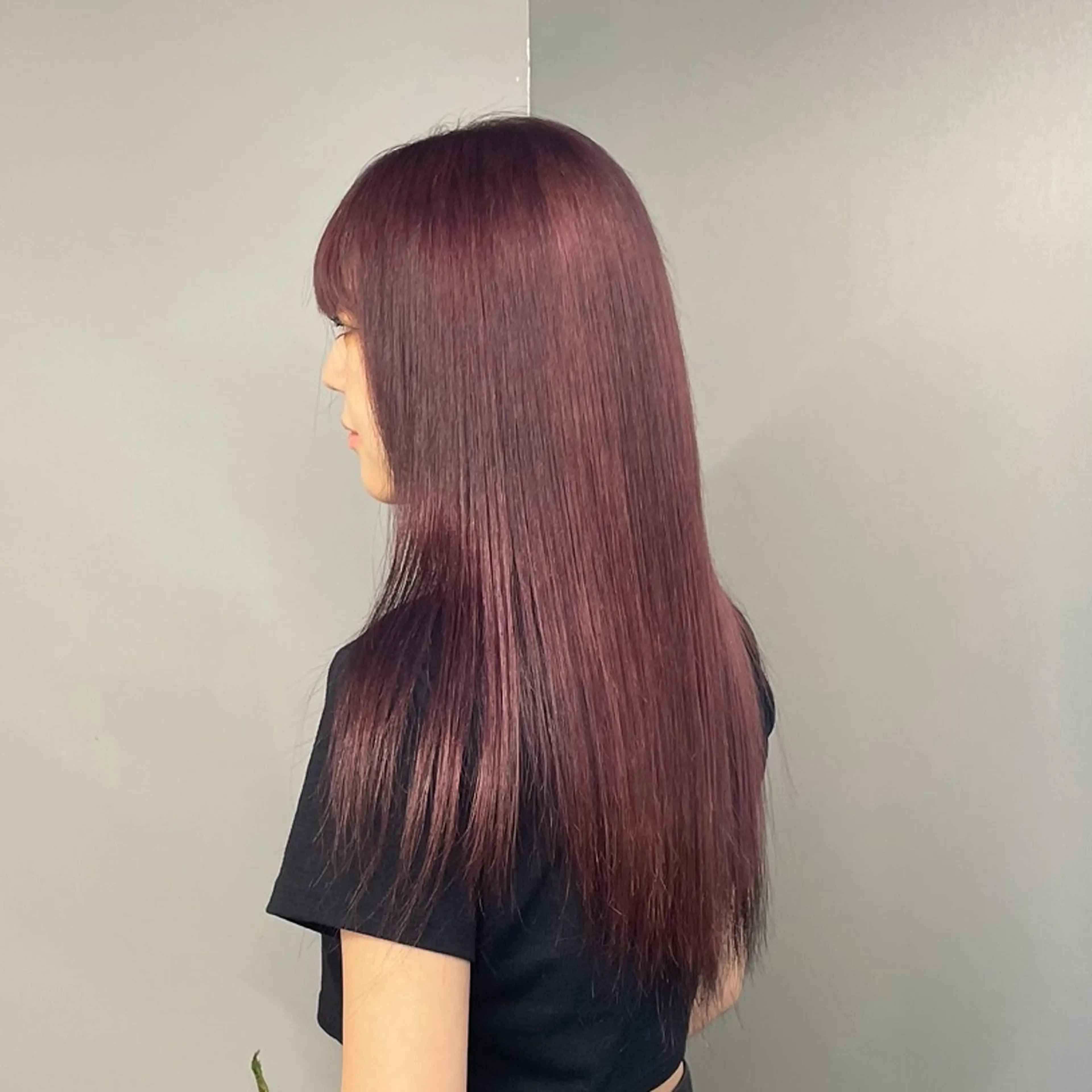 ロング カラー ヘアアレンジ fifth 石川 凪のヘアスタイル