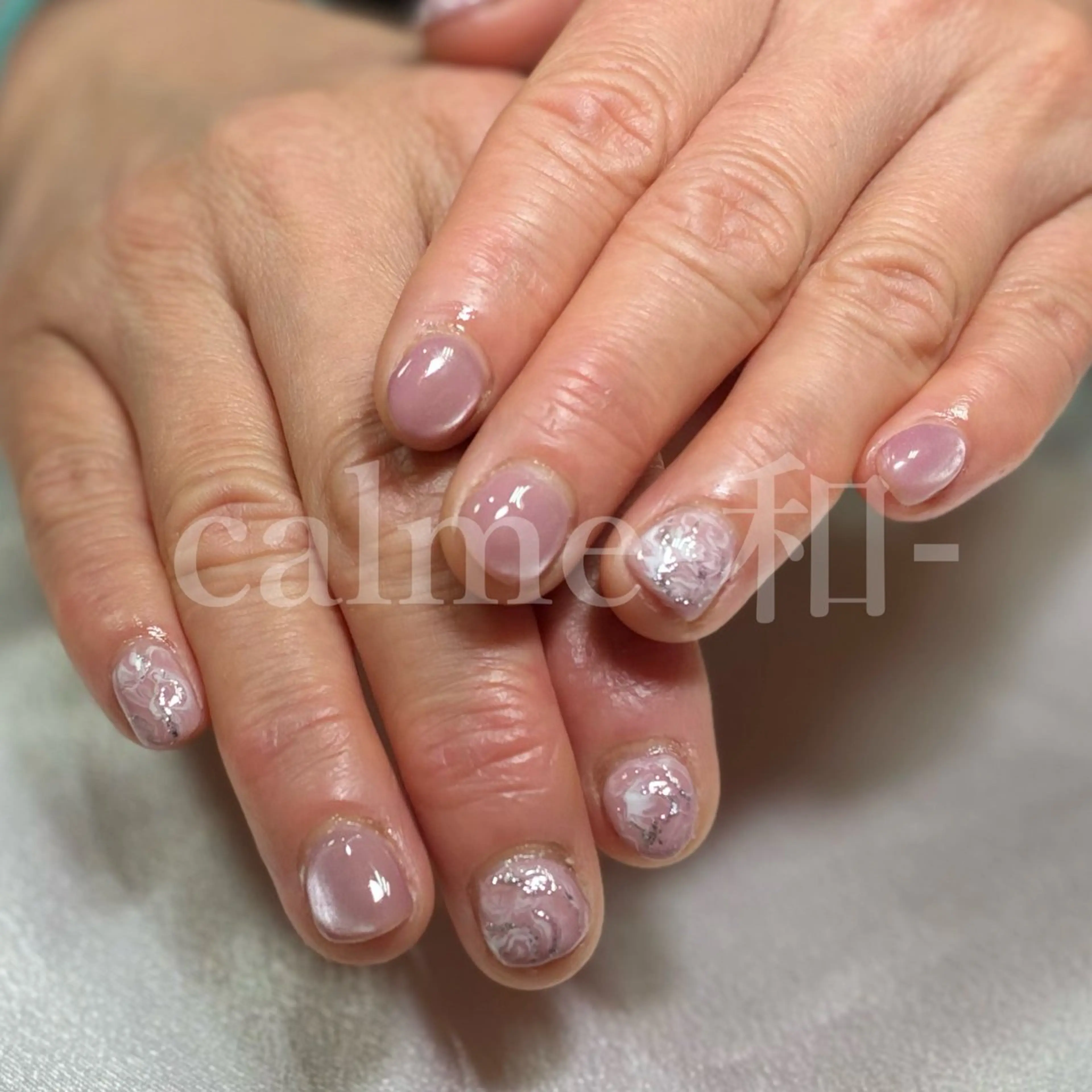 ネイル ハンドネイル calme -和-のネイルデザイン