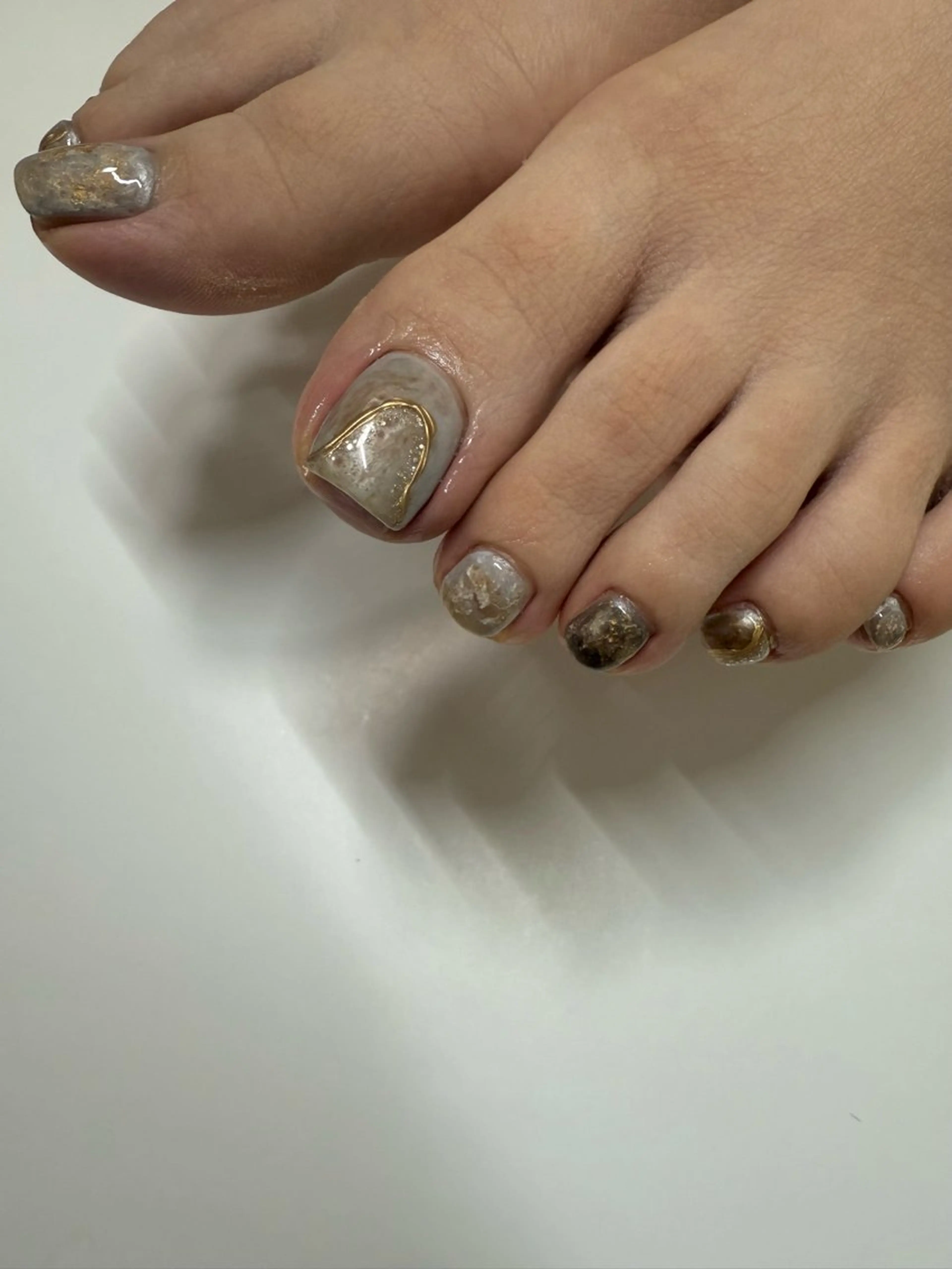 ネイル フットネイル .clair 【クレル】のネイルデザイン