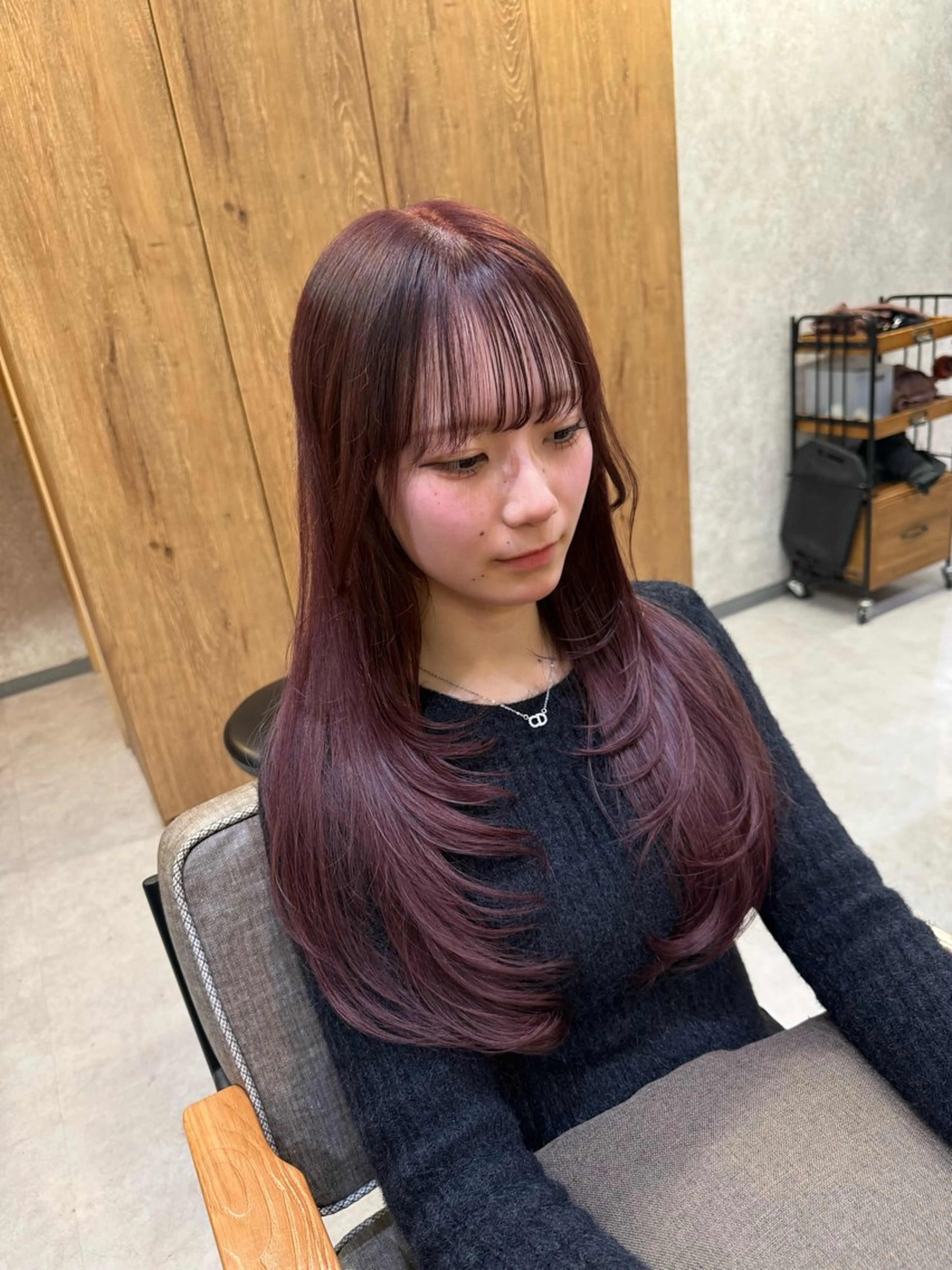 【U25限定】新生活応援クーポン★カット＋カラー＋修復トリートメント 【ケアプロ（トリートメントの促進機）】￥7,980の写真