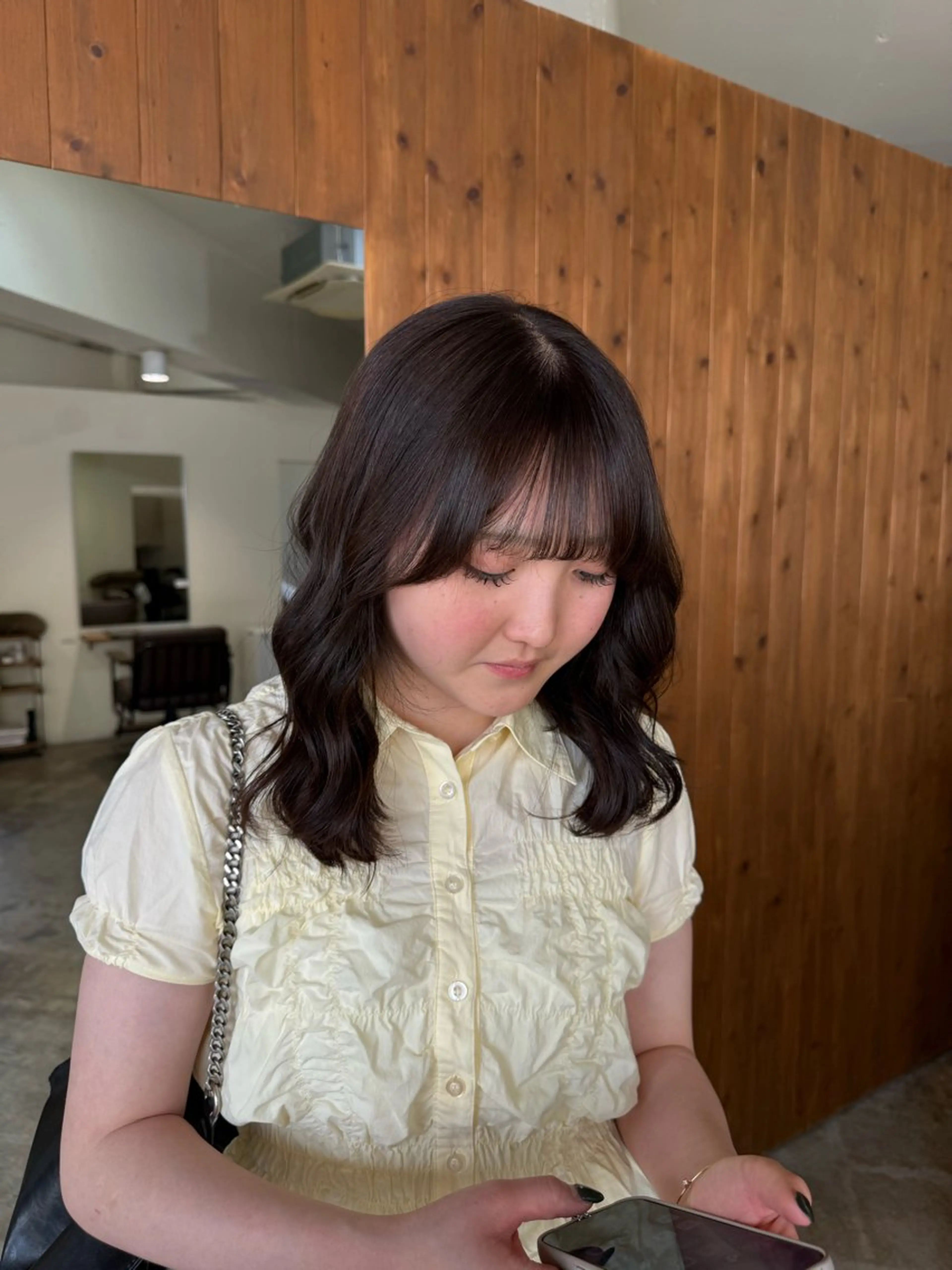 カラー ベージュカラー ヘアカラー 西脇 琉香のヘアスタイル