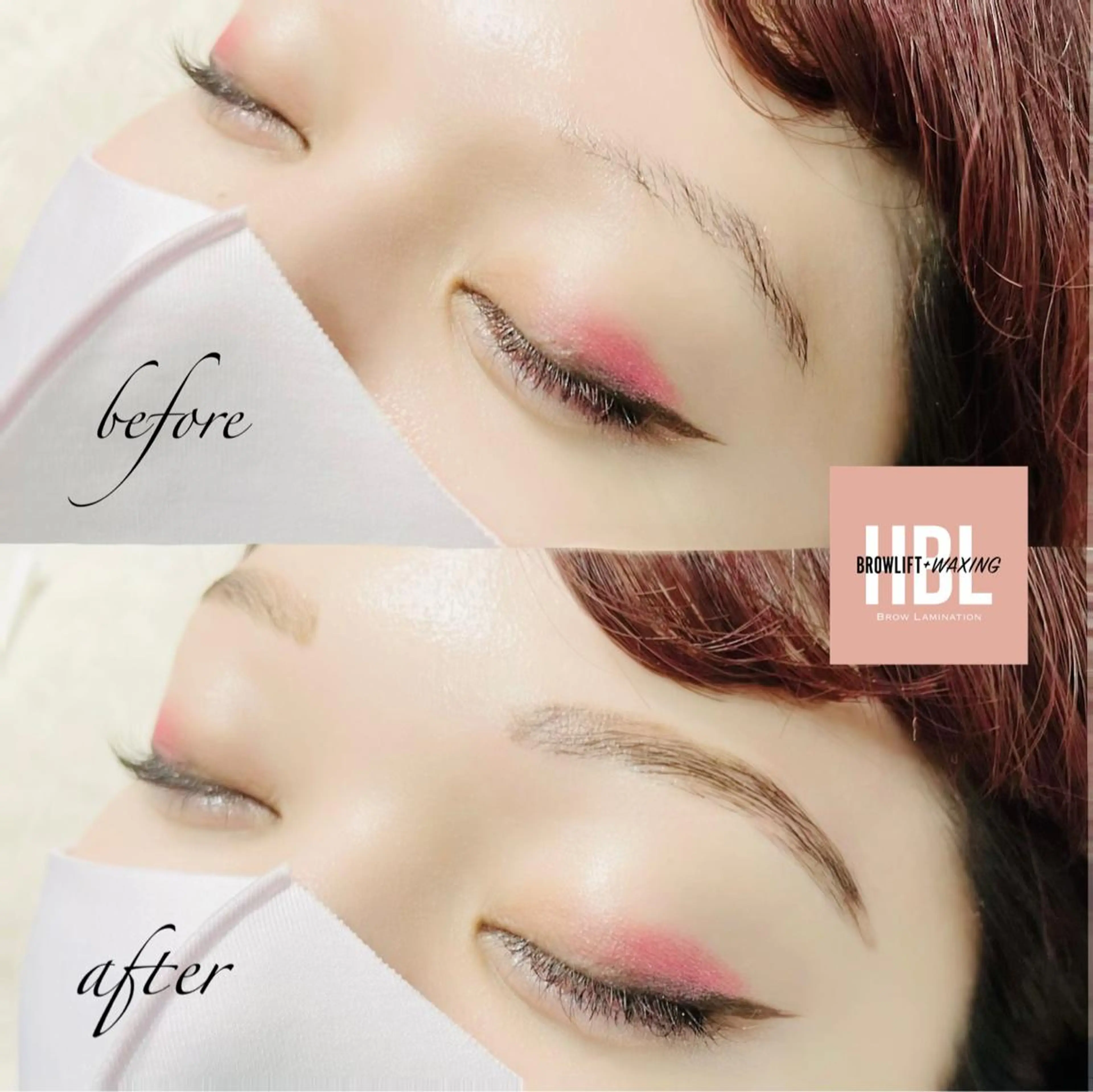 アイブロウ 眉カラー ハリウッドブロウリフト 眉毛ワックス脱毛 ワックス脱毛 その他(アイブロウ) eyelash presh yukaのマツエク・マツパデザイン