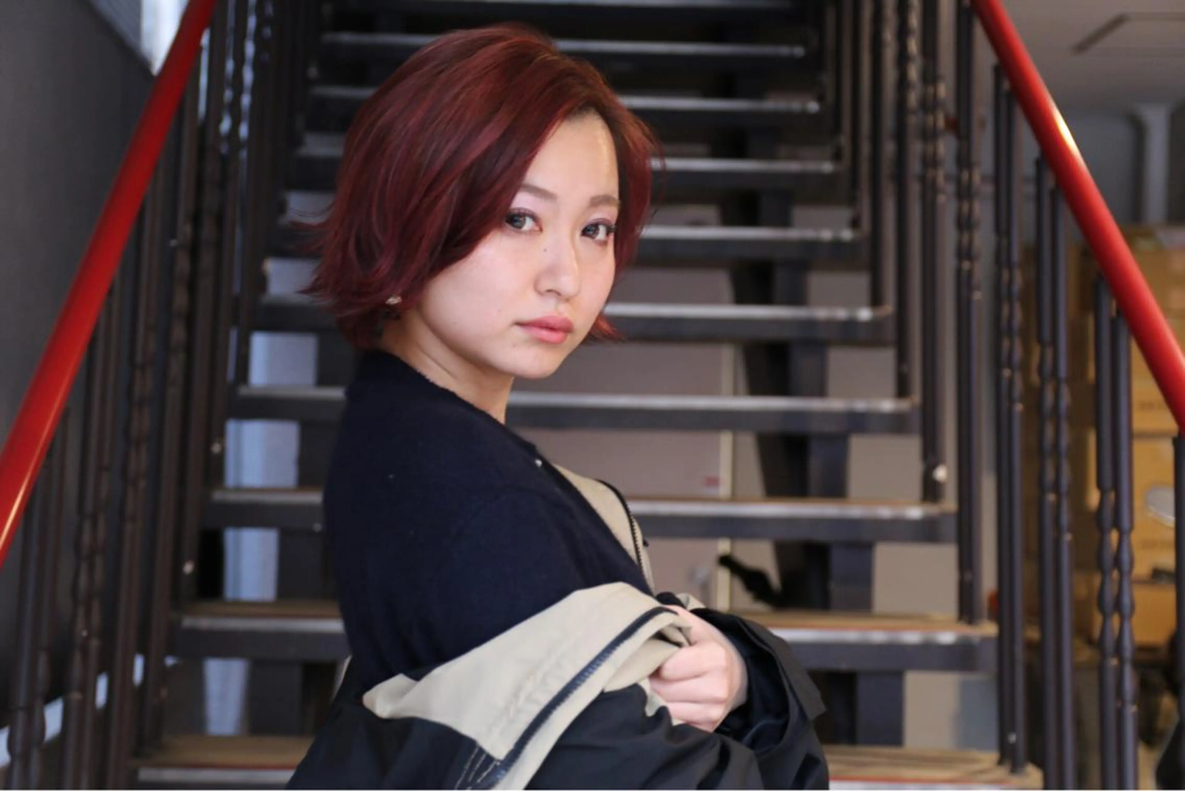 ショート カラー &.TIGRE 永野成知のヘアスタイル