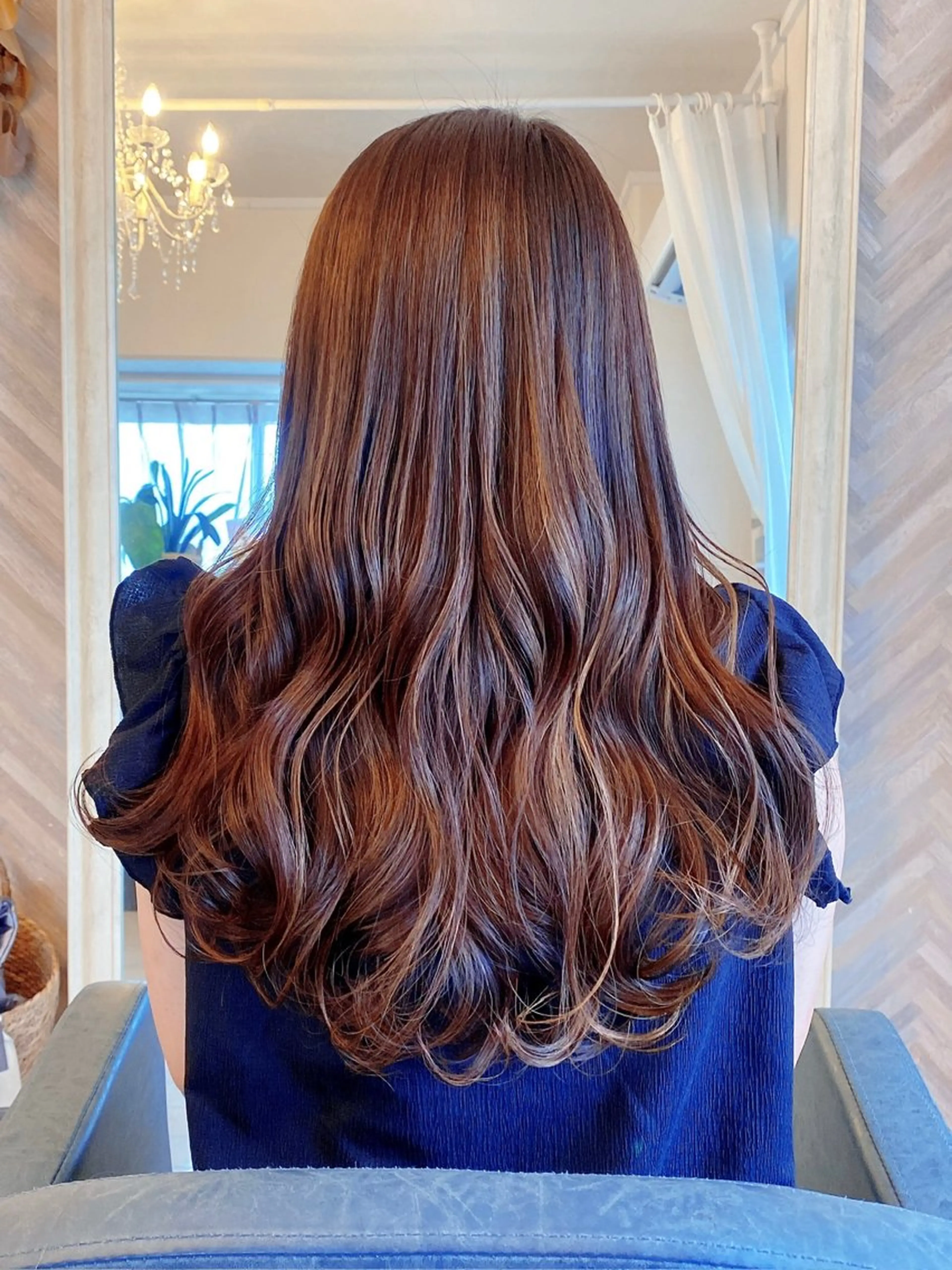 ロング 戸川 浩子のヘアスタイル