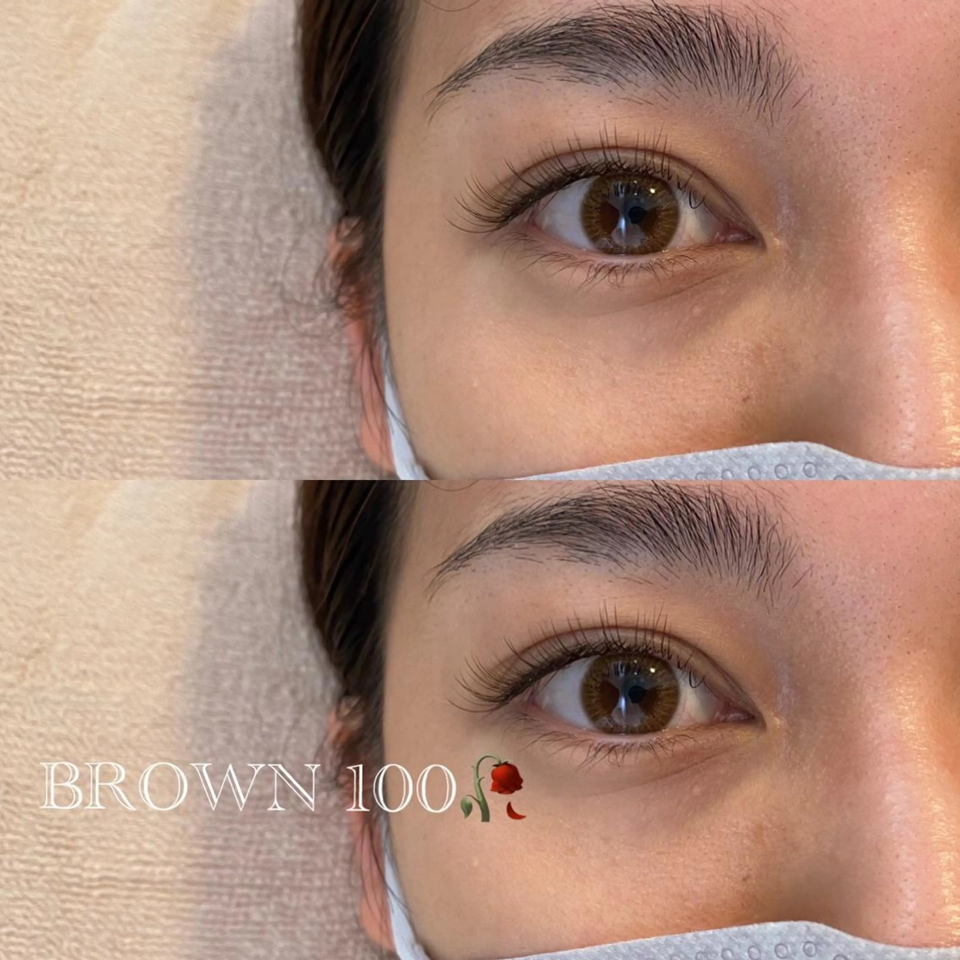 マツエク・マツパ カラーマツエク マツエク mocca🕊🫧 ayamiのマツエク・マツパデザイン