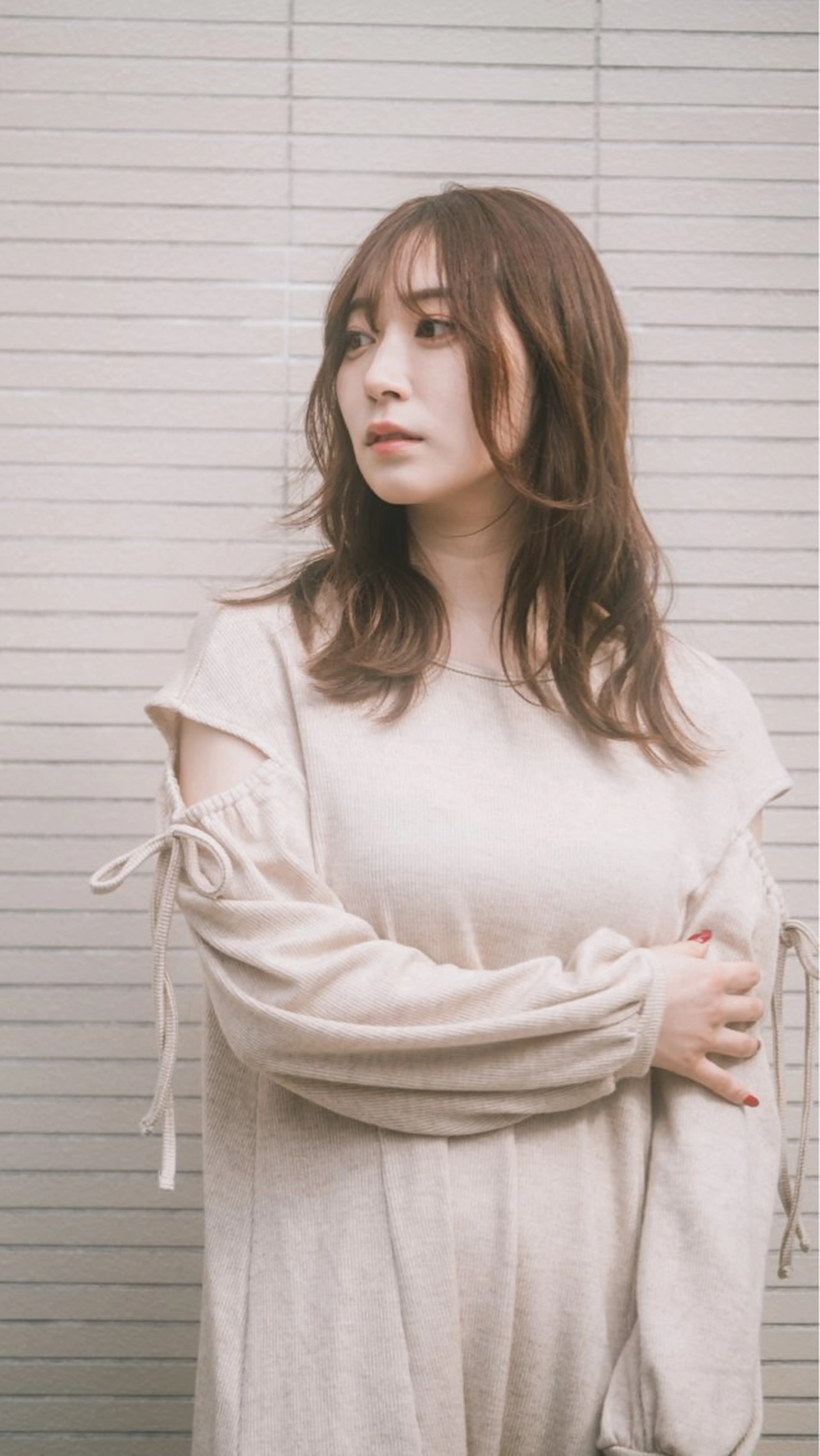 ミディアム カラー 透明感カラー イルミナカラー レイヤーカット カット ヘアカラー トリートメント Arumeria ❄️富澤翼❄️のヘアスタイル