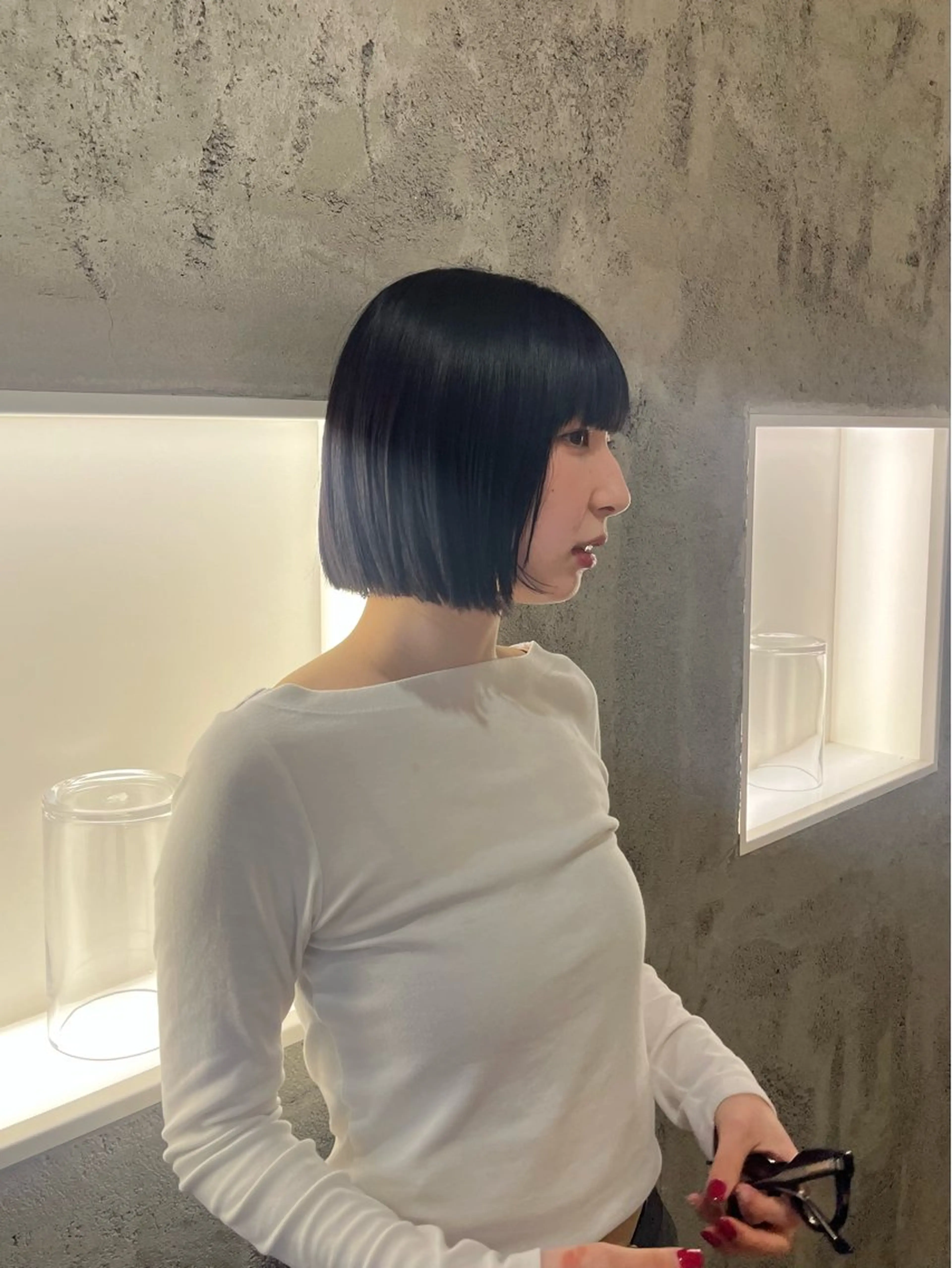 カラー ᴛᴏᴍᴏᴋᴀ / ᴄʜᴇʀɪのヘアスタイル