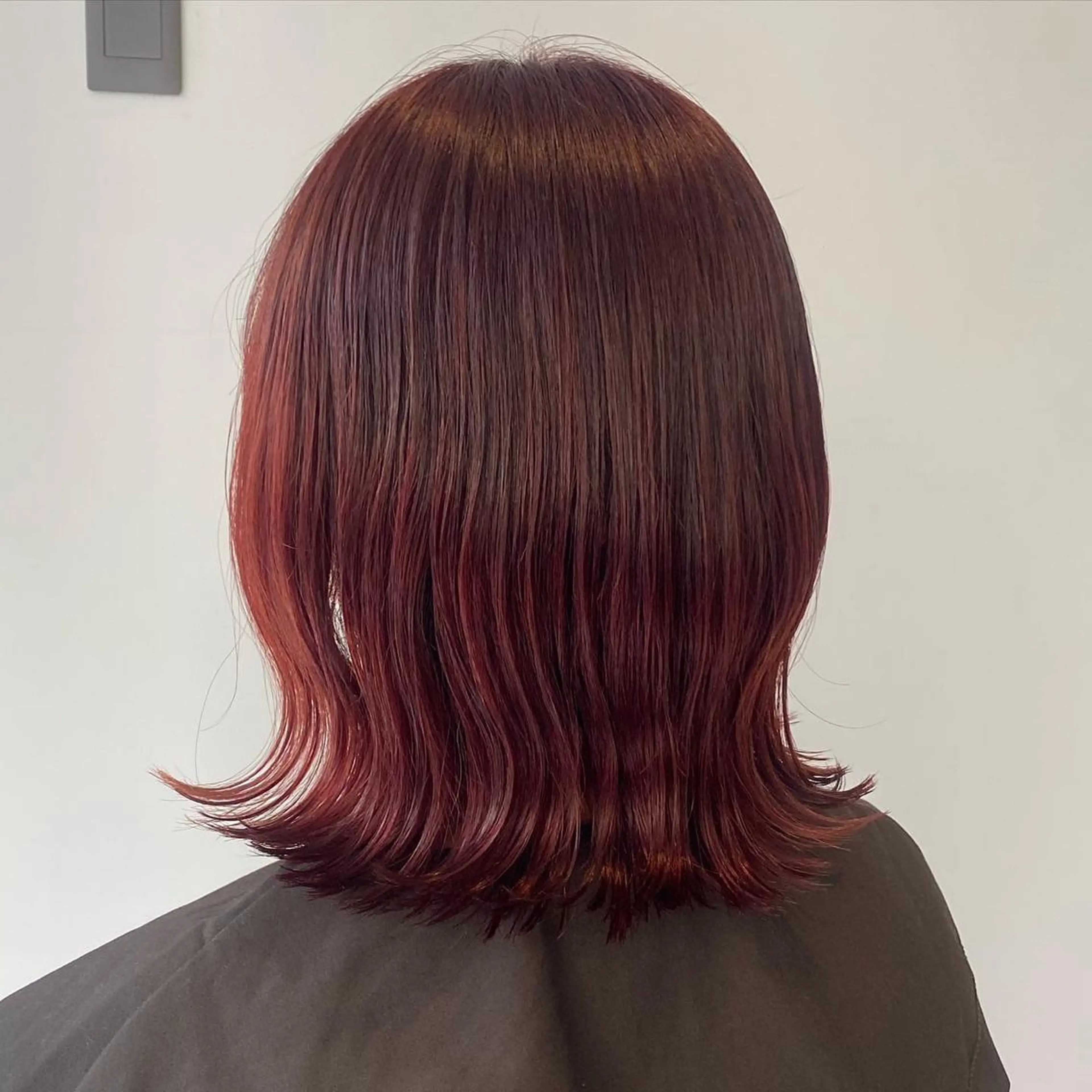 カラー ピンクカラー カット ヘアカラー shiga mariaのヘアスタイル