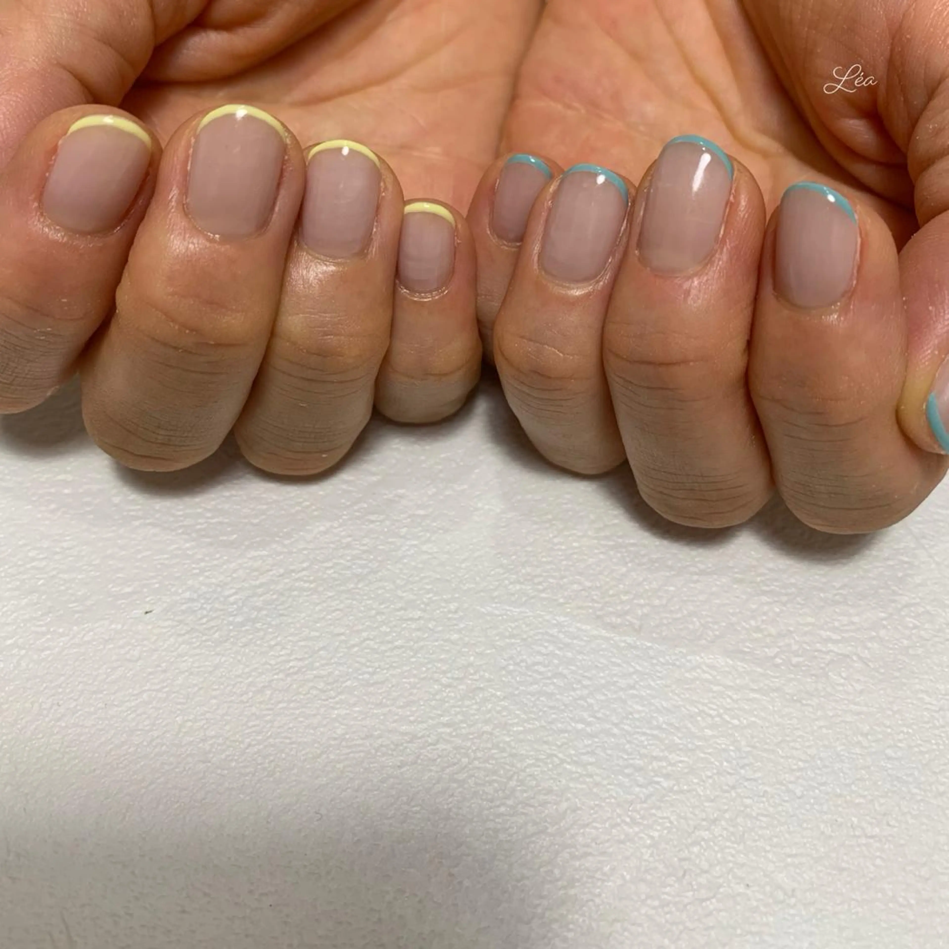 ネイル ジェルネイル パラジェル Léa nailのネイルデザイン