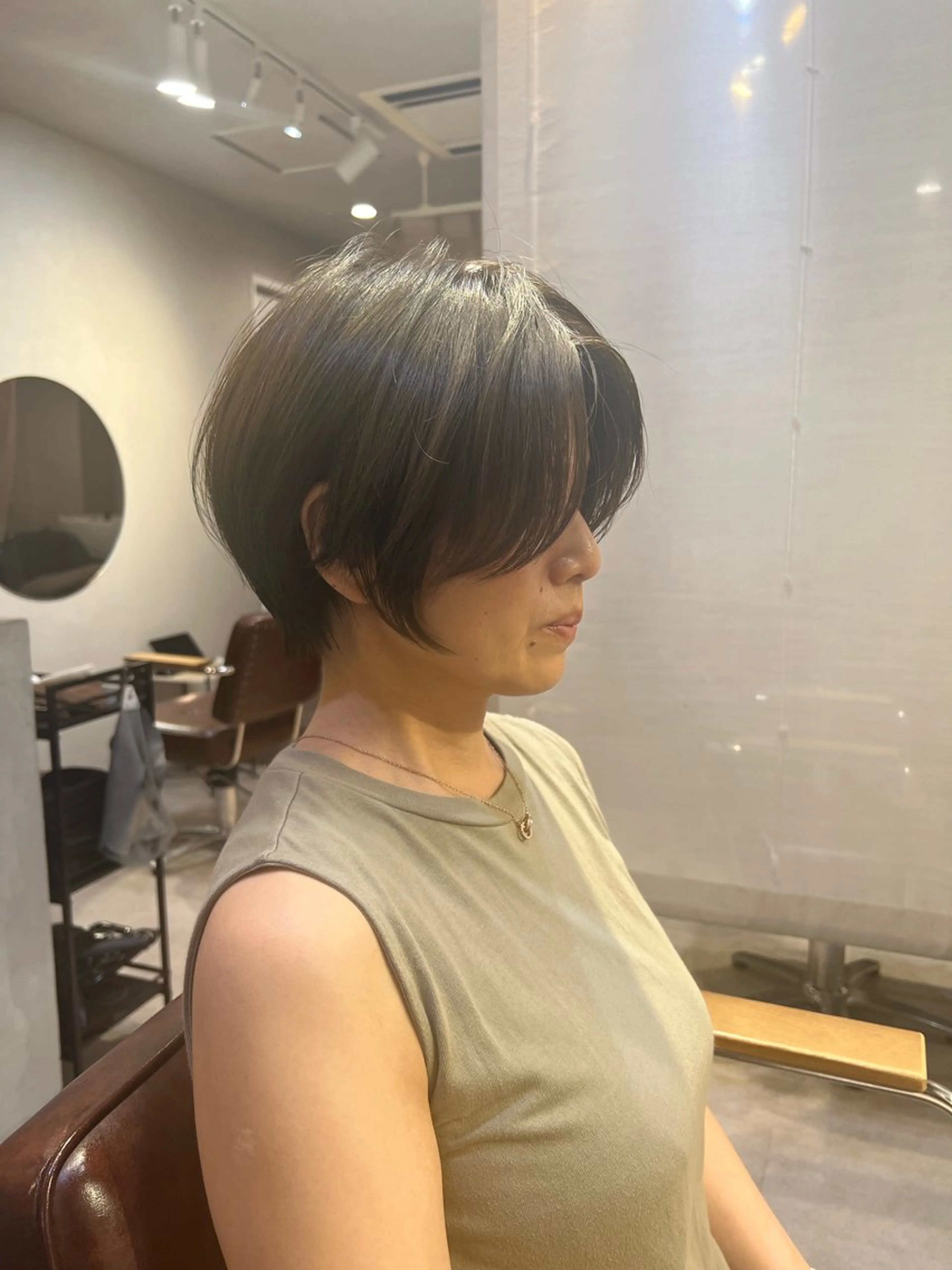 ショート カット ヘアカラー トリートメント フジムラ ヒロタカのヘアスタイル