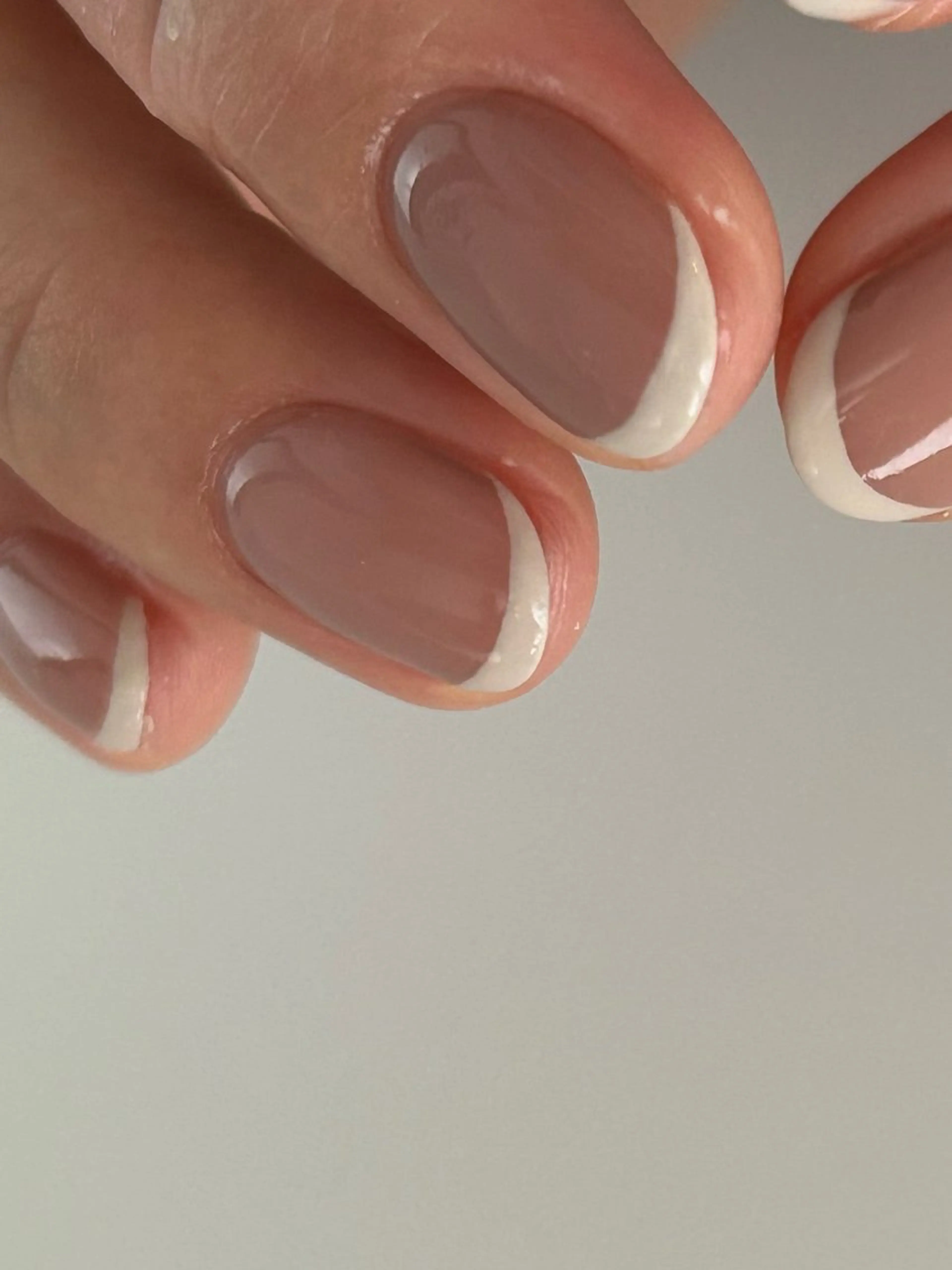 ハンドフレンチ(オフ無し)の写真