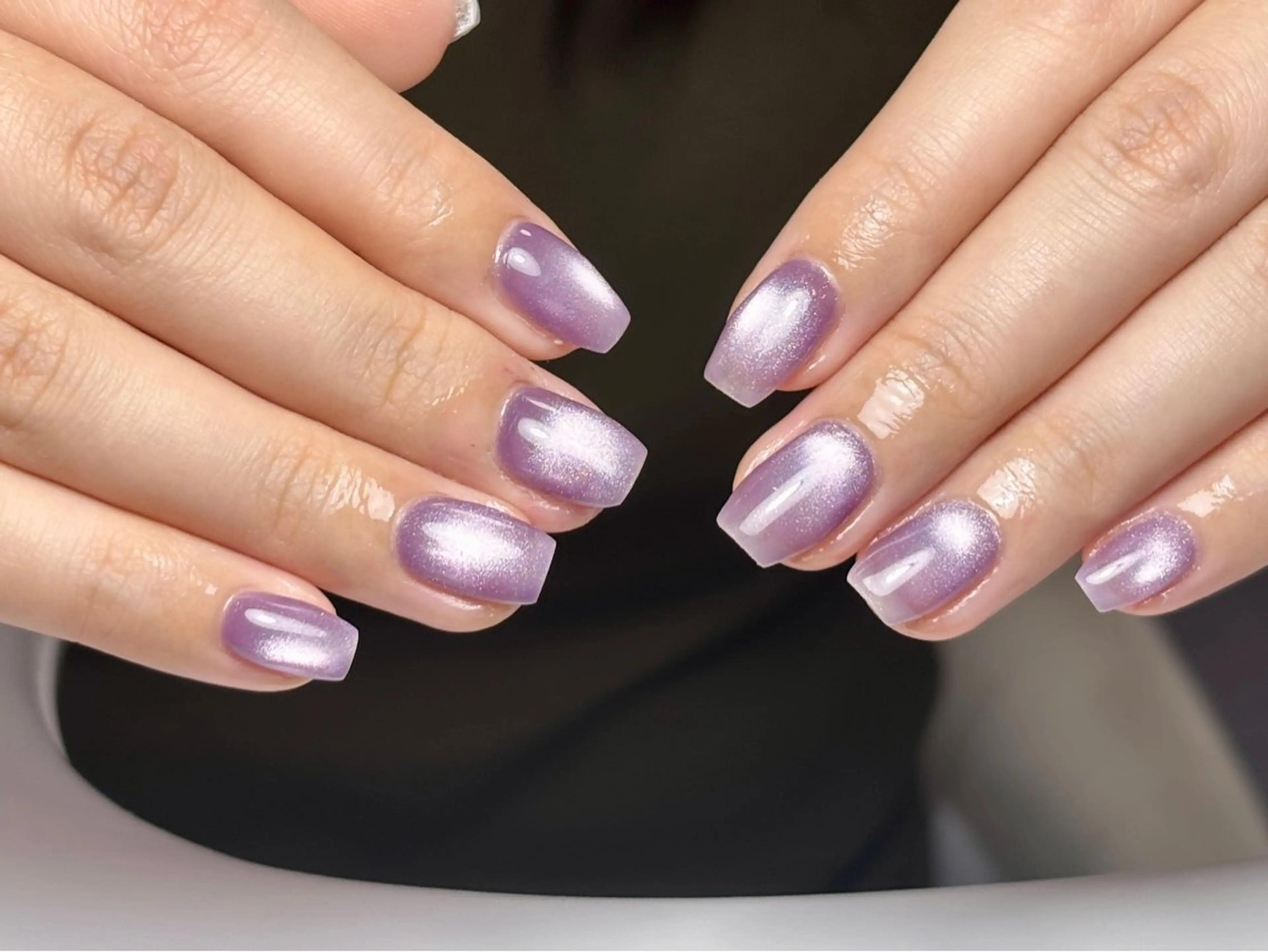 ショート ハンドネイル トゥー フエンのネイルデザイン