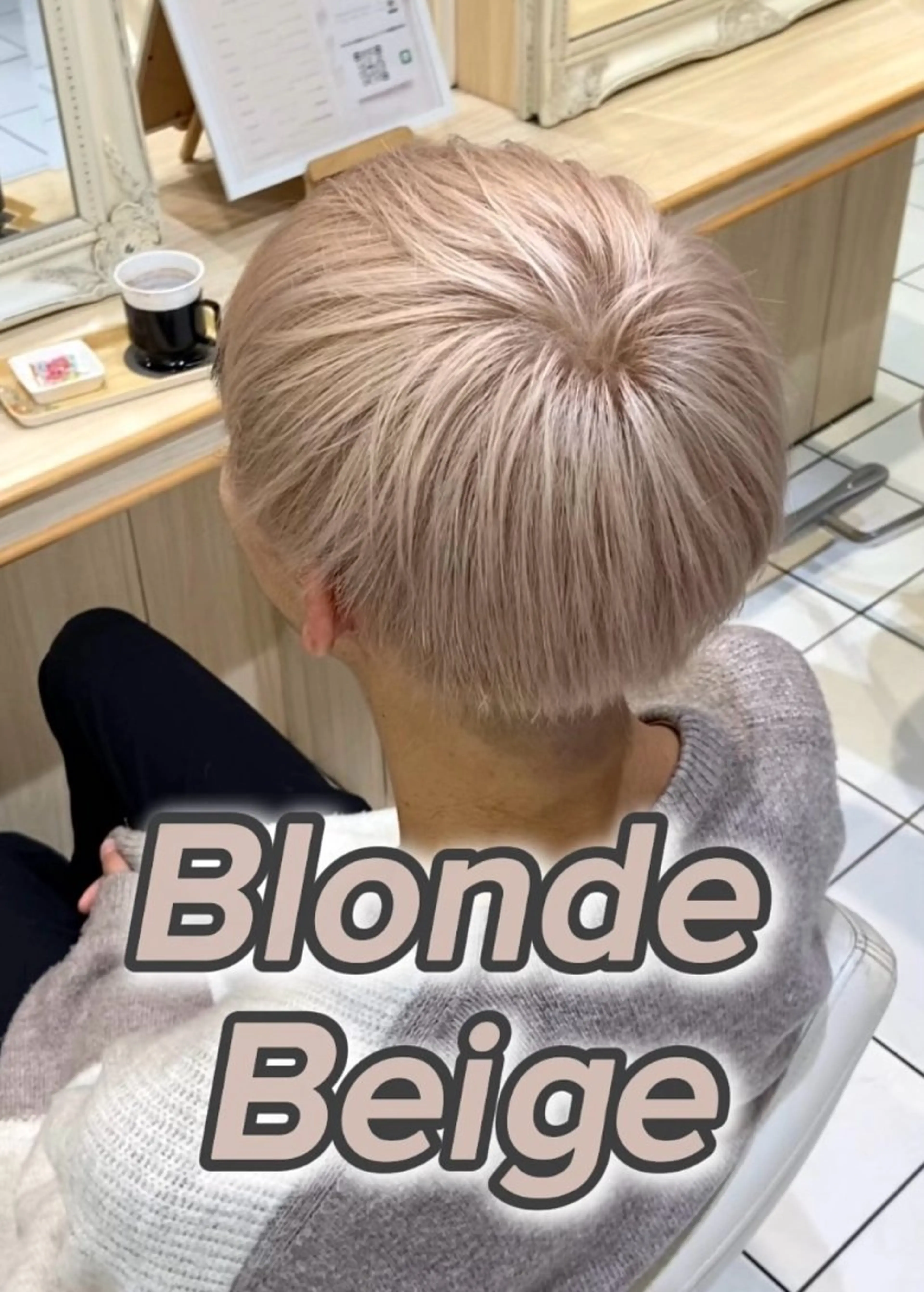 カラー メンズ ベージュカラー ブロンド ブロンドベージュ カット ヘアカラー ✨美髪の錬金術師🧙 縮毛矯正/Dakeのヘアスタイル