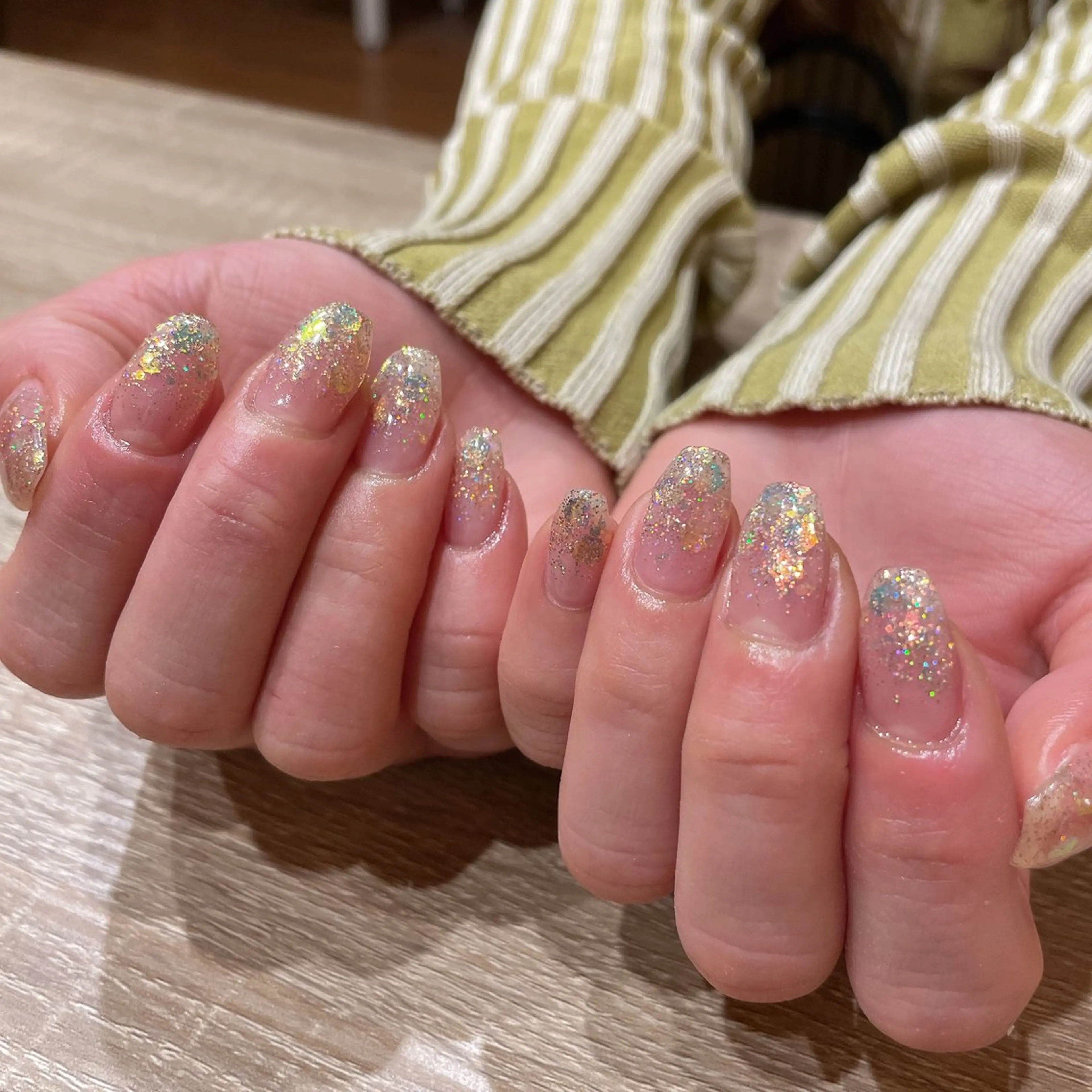 ネイル ラメ(グリッター) ハンドネイル liberté🫧 新小岩のネイルデザイン