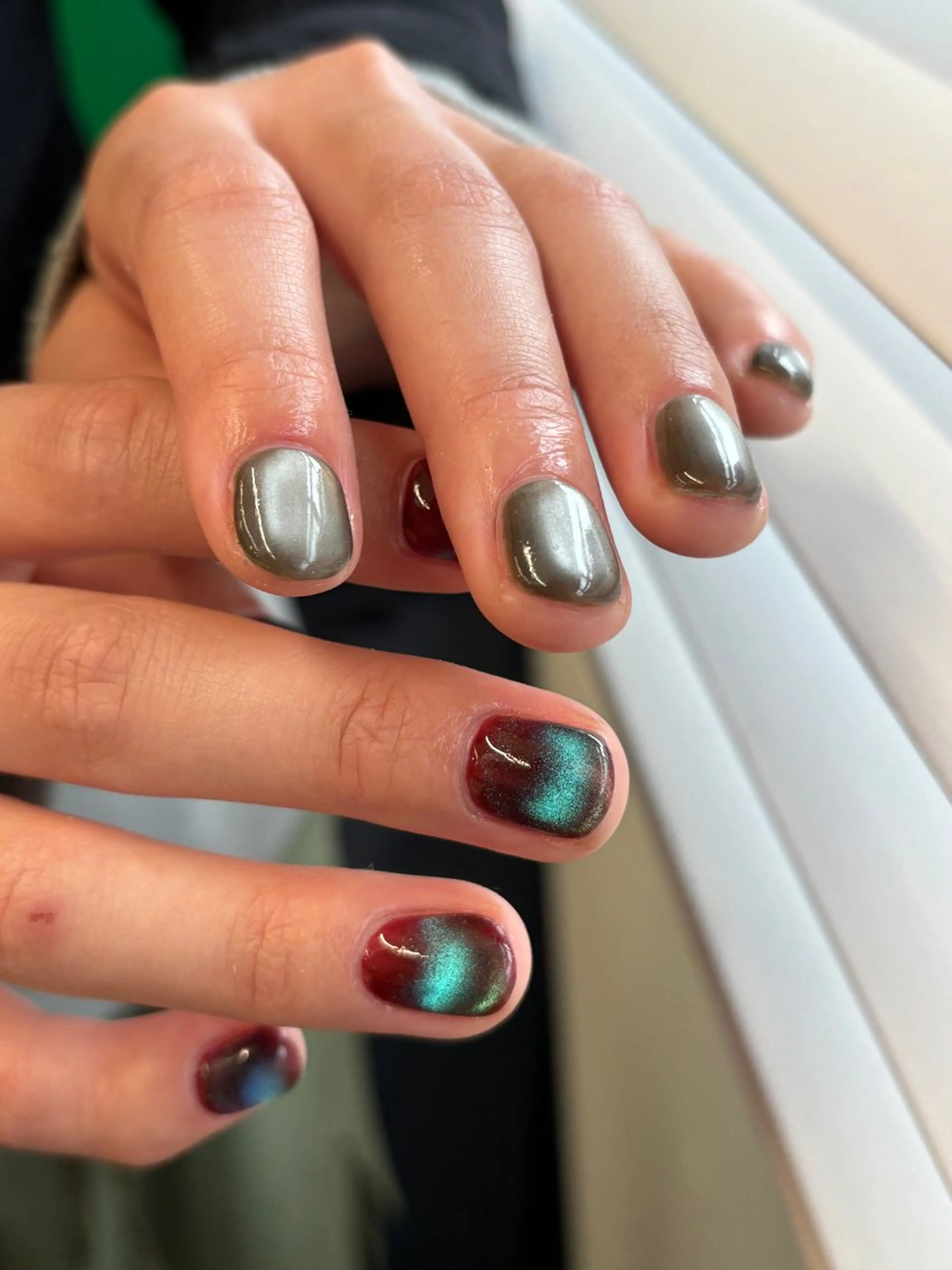 ネイル マグネットネイル ハンドネイル chika ／ nailのネイルデザイン