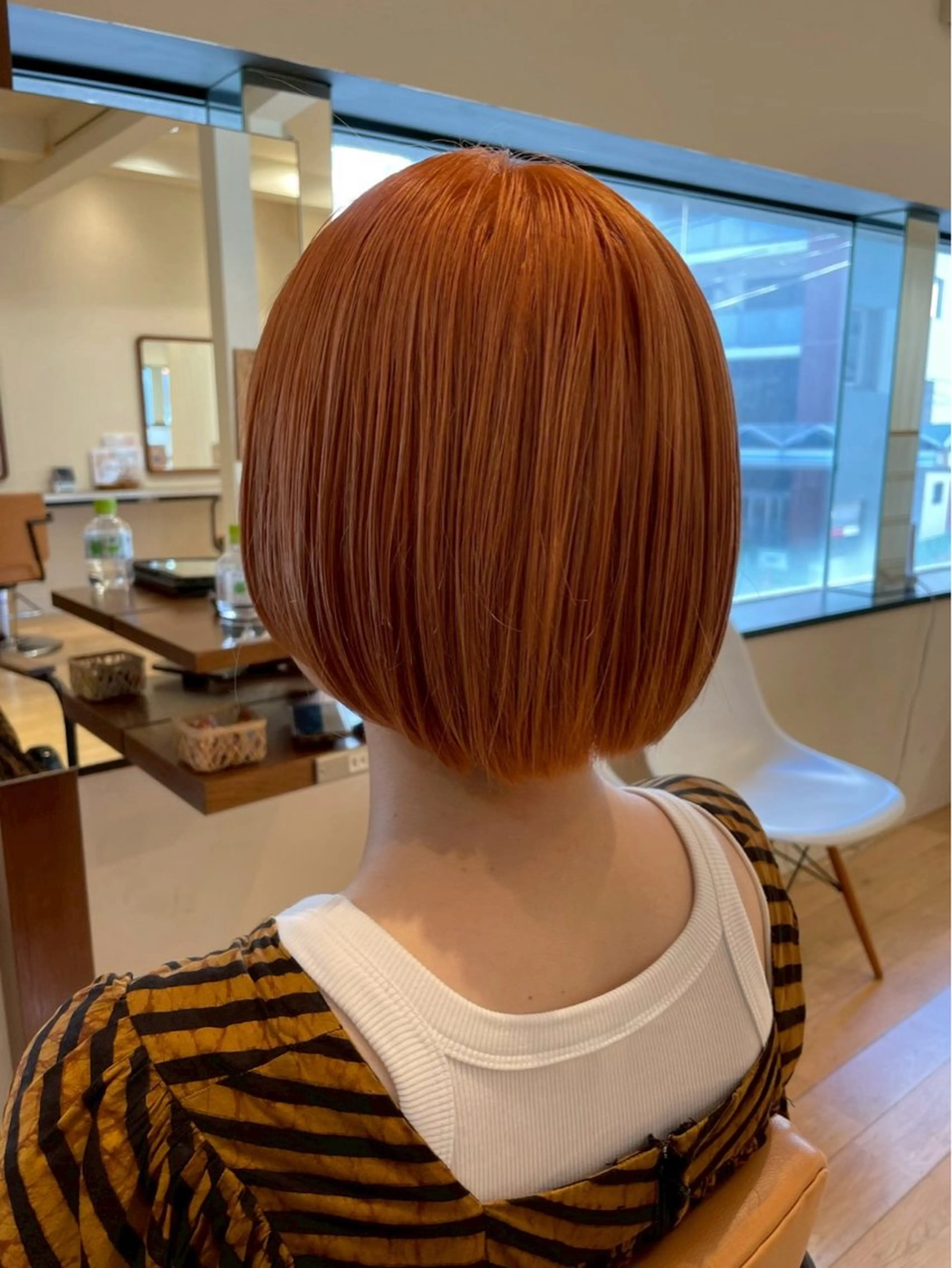 ショート カラー 透明感カラー/ 艶カラー/ここ🍒のヘアスタイル