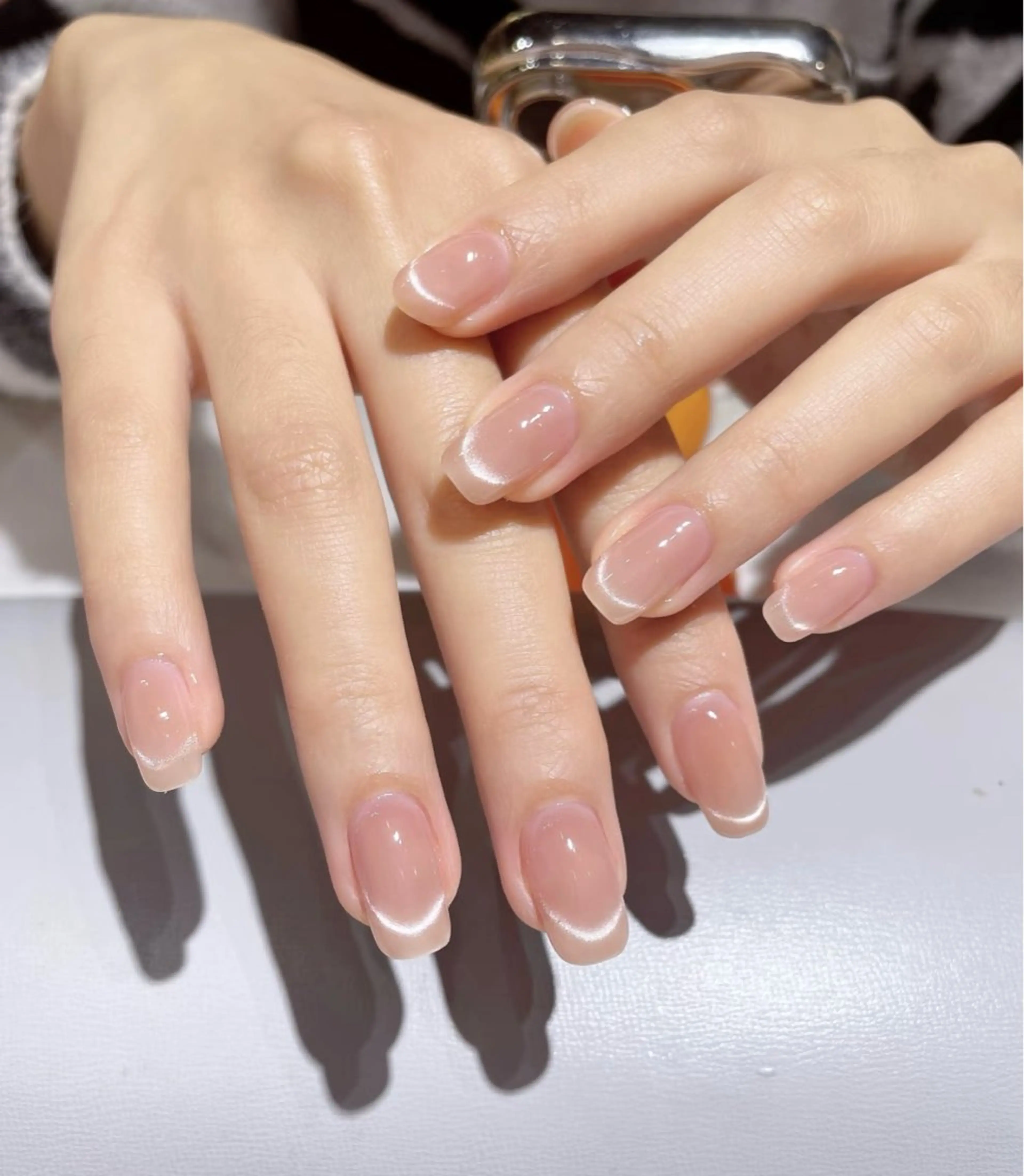 ネイル 韓国ネイル マグネットネイル Lily Studio🍒🍒のネイルデザイン