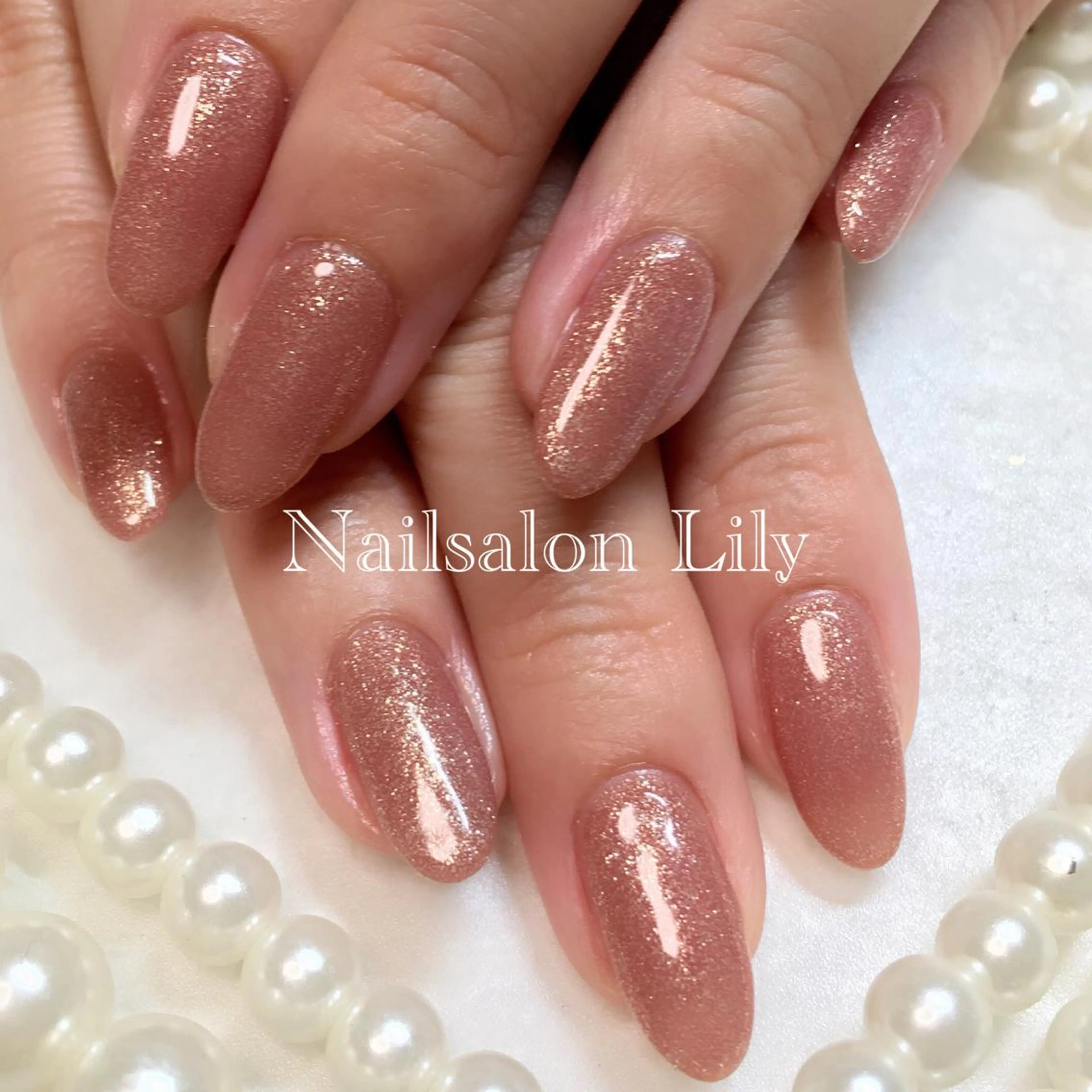 ネイル ワンカラーネイル Lily*nail 🌻Mii🌻のネイルデザイン