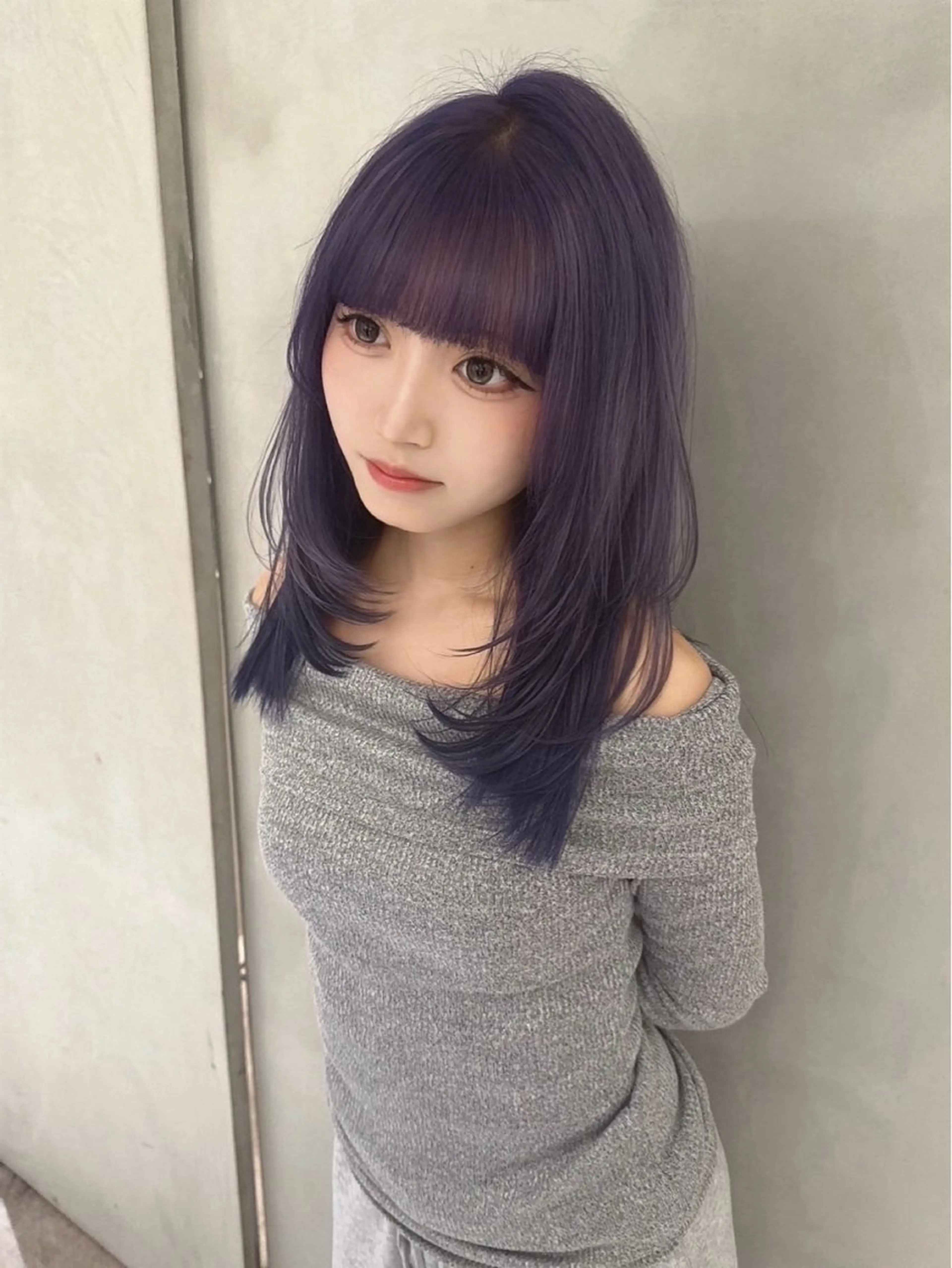 ロング ヘアカラー トリートメント 透明感カラー×ケア ブリーチTakeruのヘアスタイル