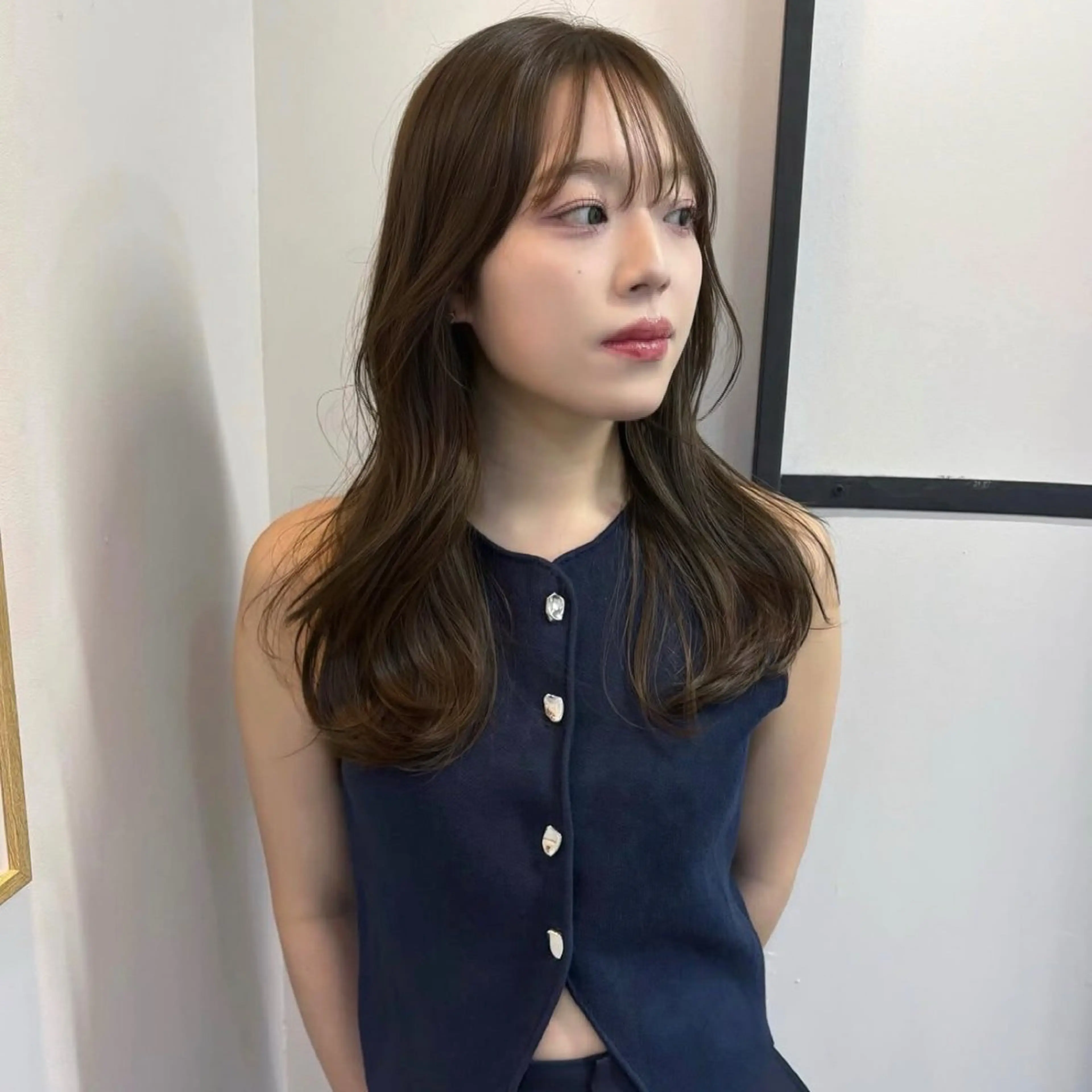 セミロング カラー カット ヘアカラー 髪質改善/縮毛矯正 /DAIKIのヘアスタイル