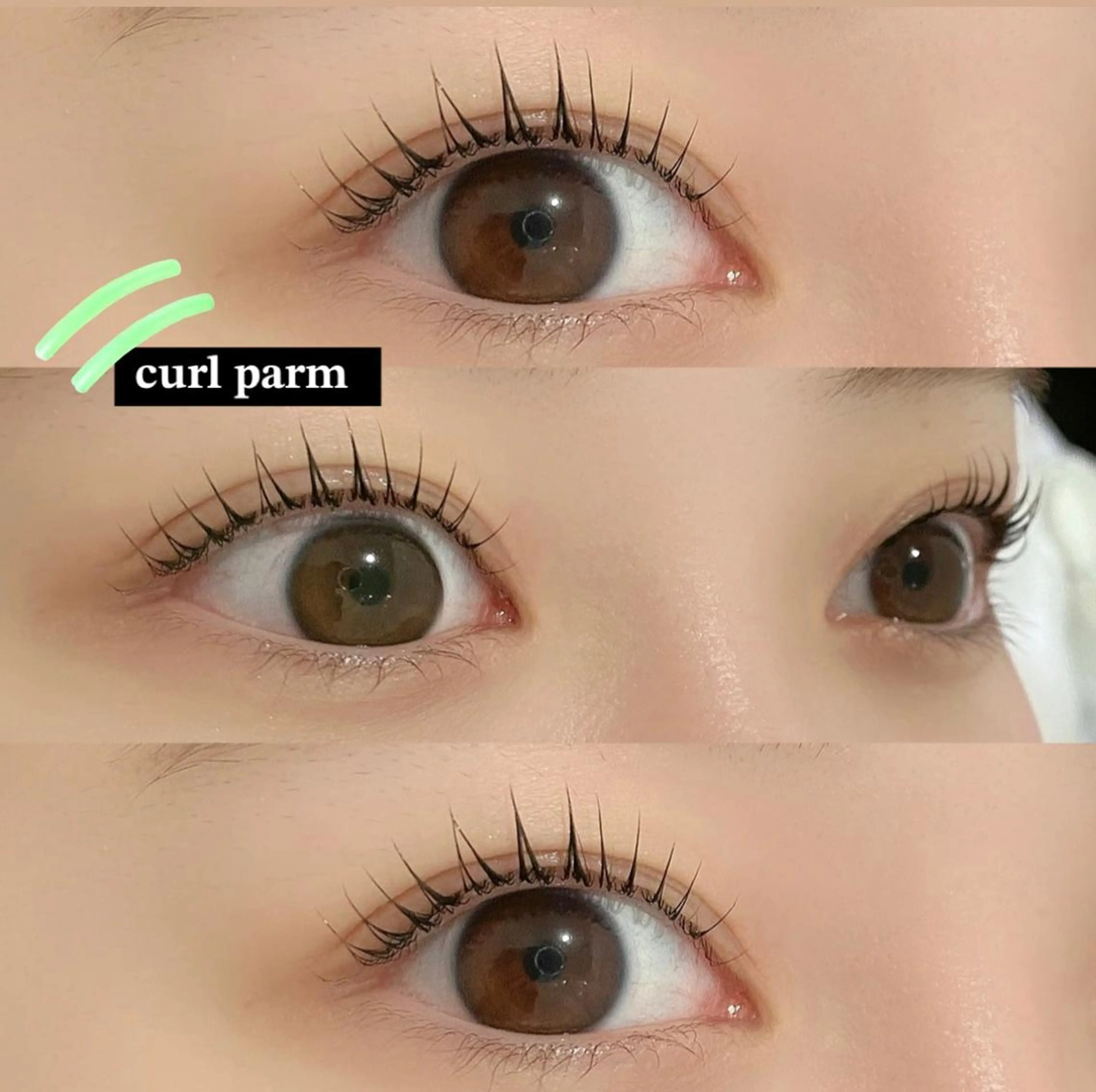 マツエク・マツパ まつげパーマ 一重×まつ毛パーマ miiia lashのマツエク・マツパデザイン