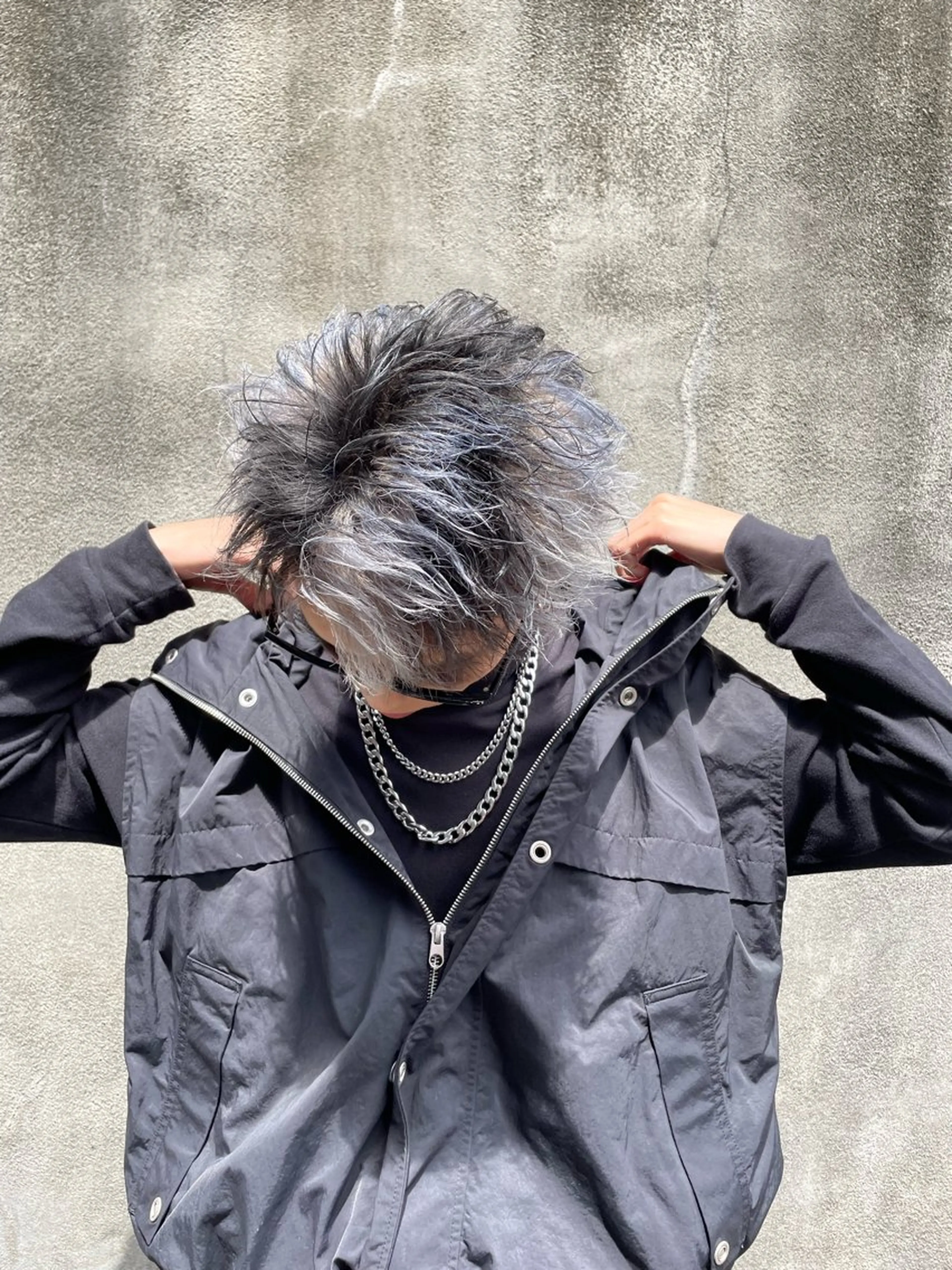 メンズ ブリーチ🌟リタッチ 🎠KANON🎡のヘアスタイル