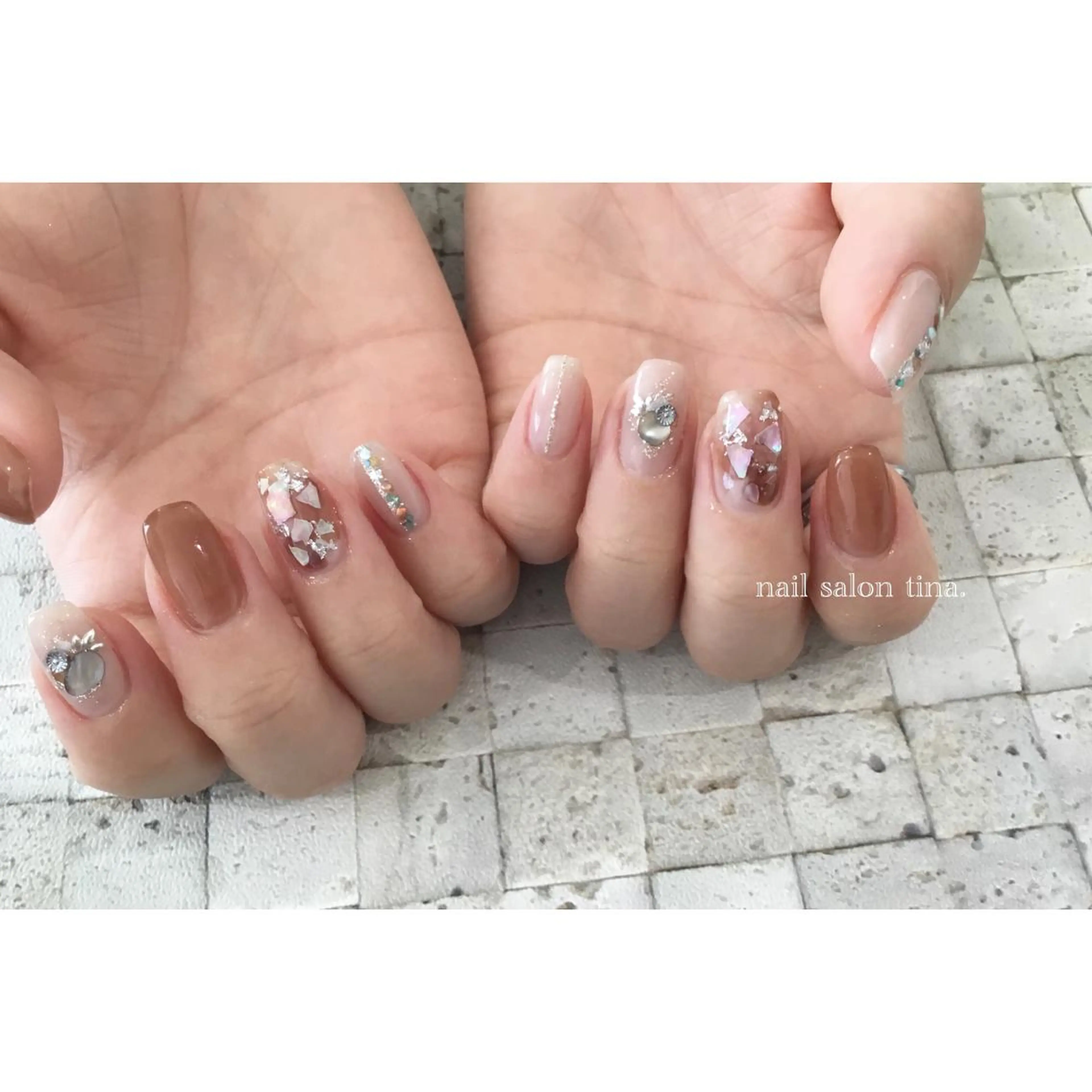 ネイル nail salon tina.所属・中山 はづきのネイルデザイン