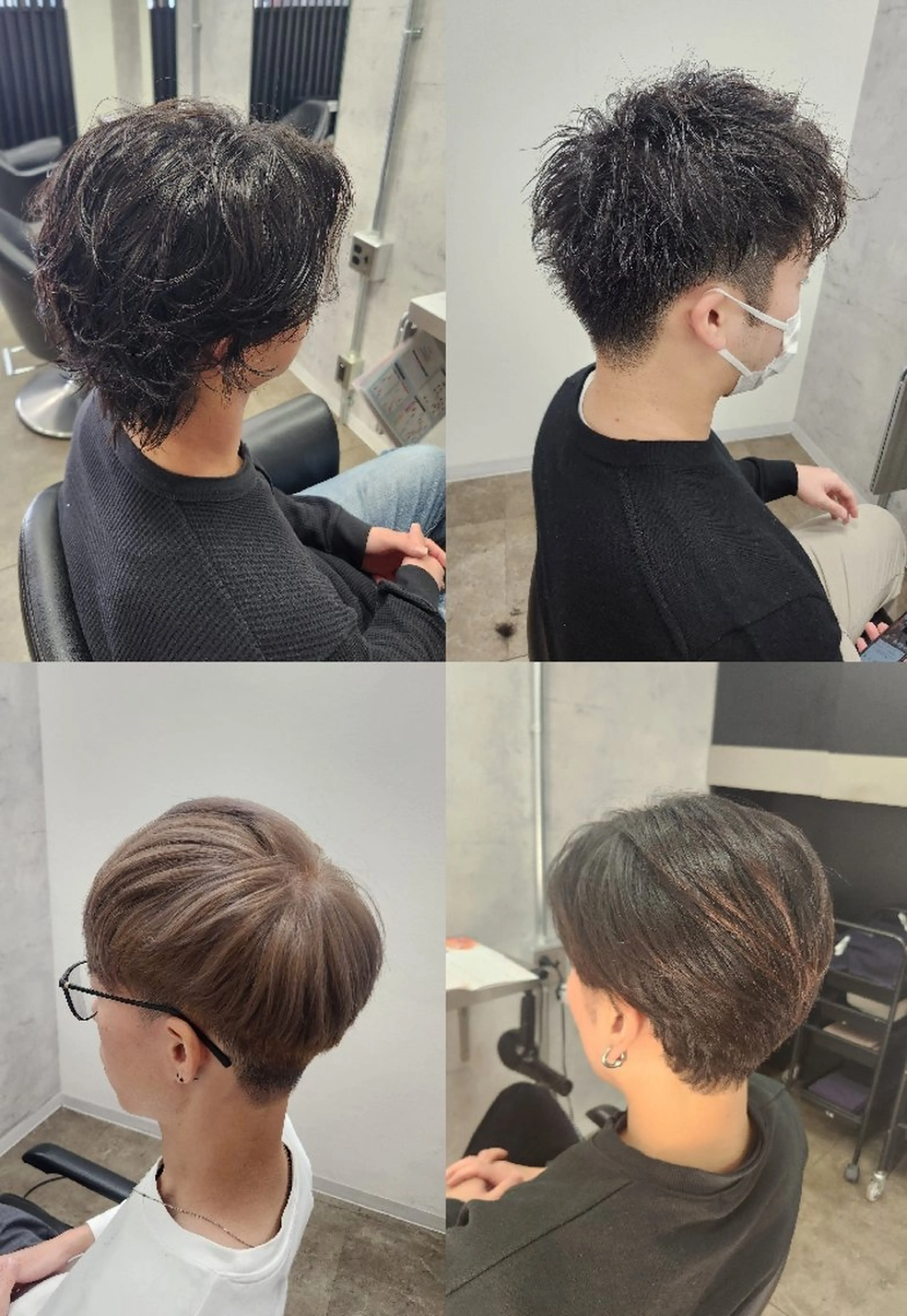 メンズ 上杉 彩佳のヘアスタイル