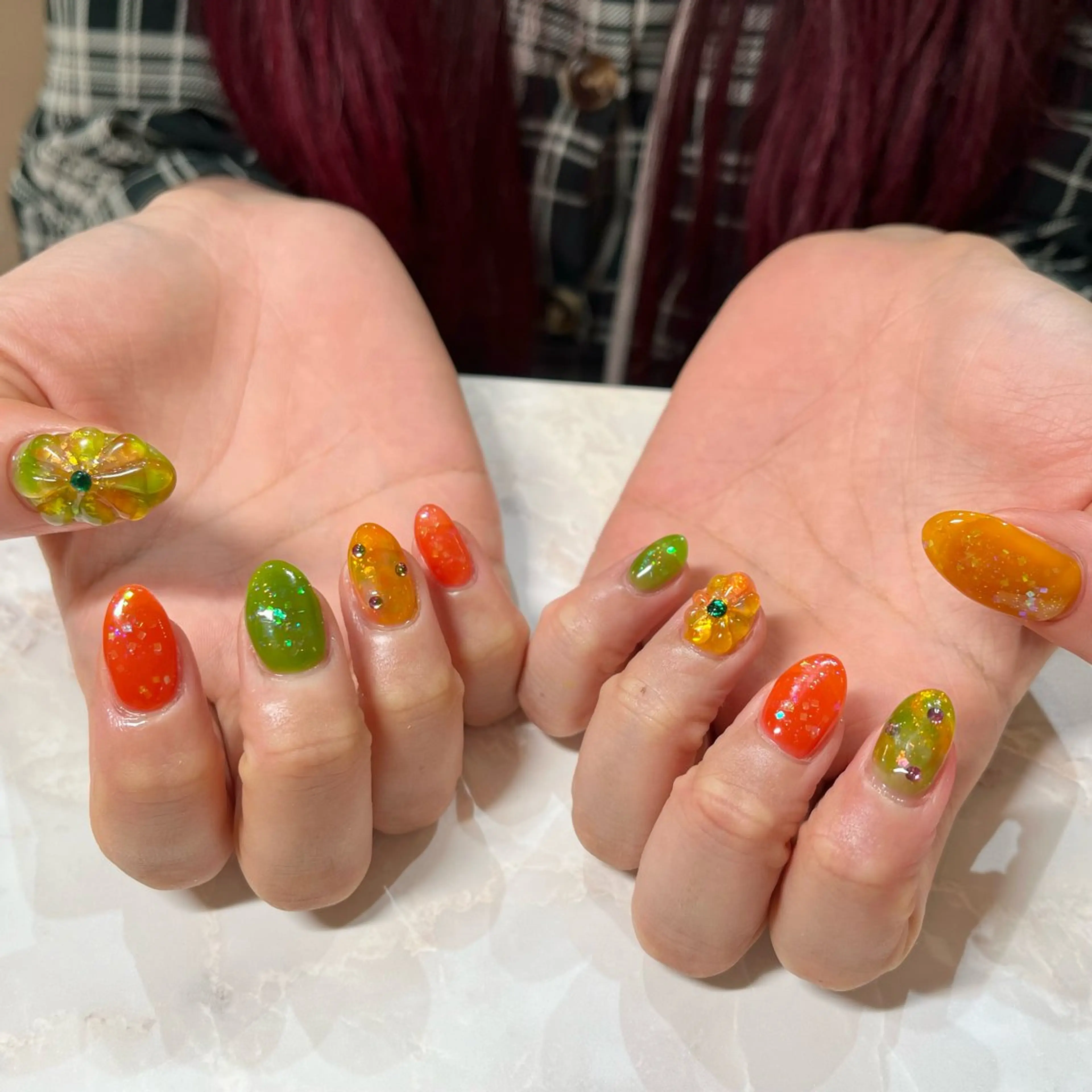 ネイル AO所属・【AO】nail 💎ayameのネイルデザイン