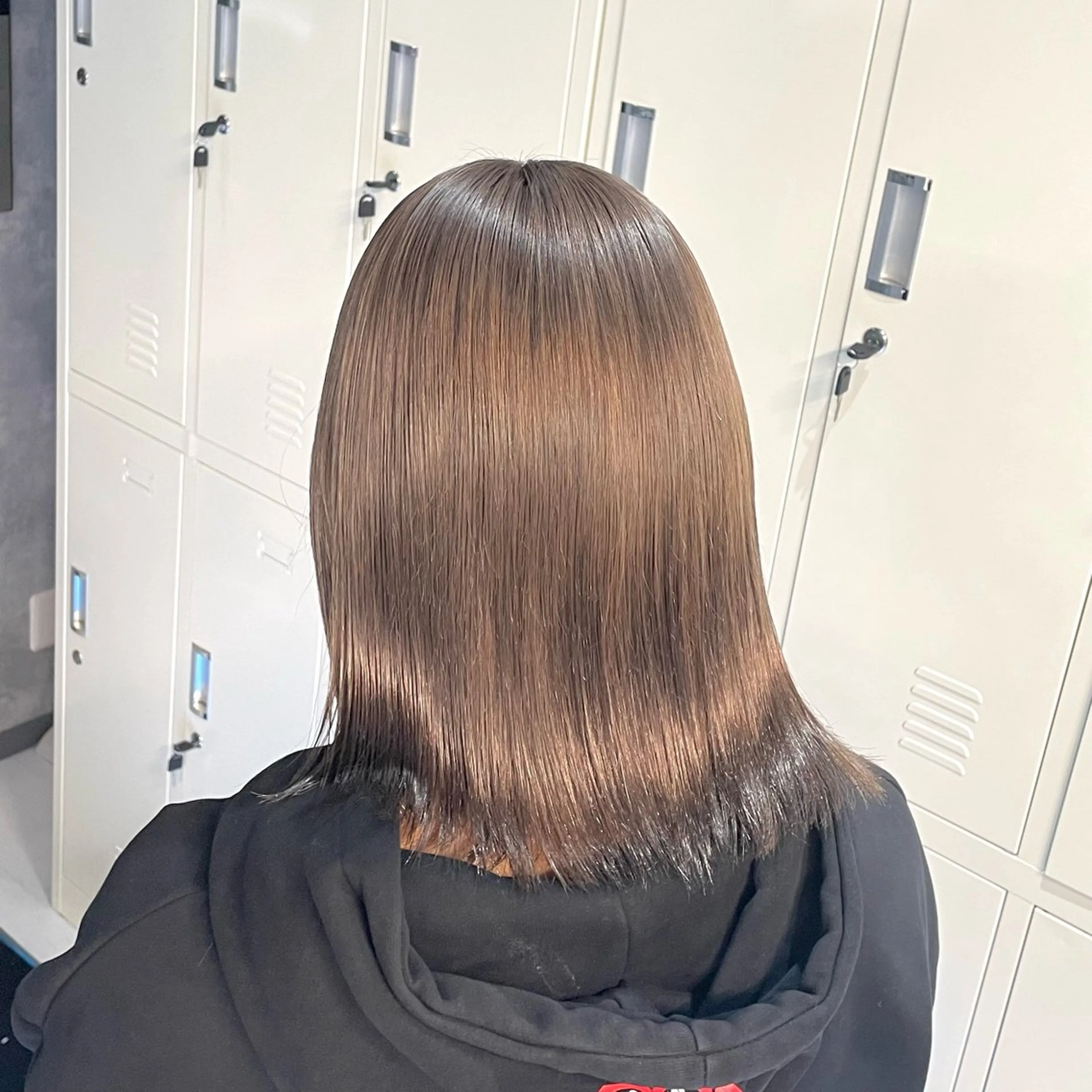 ミディアム カラー ヘアカラー トリートメント ʜᴀʀᴜᴋᴀ♱メンズ ウルフ/ブリーチのヘアスタイル