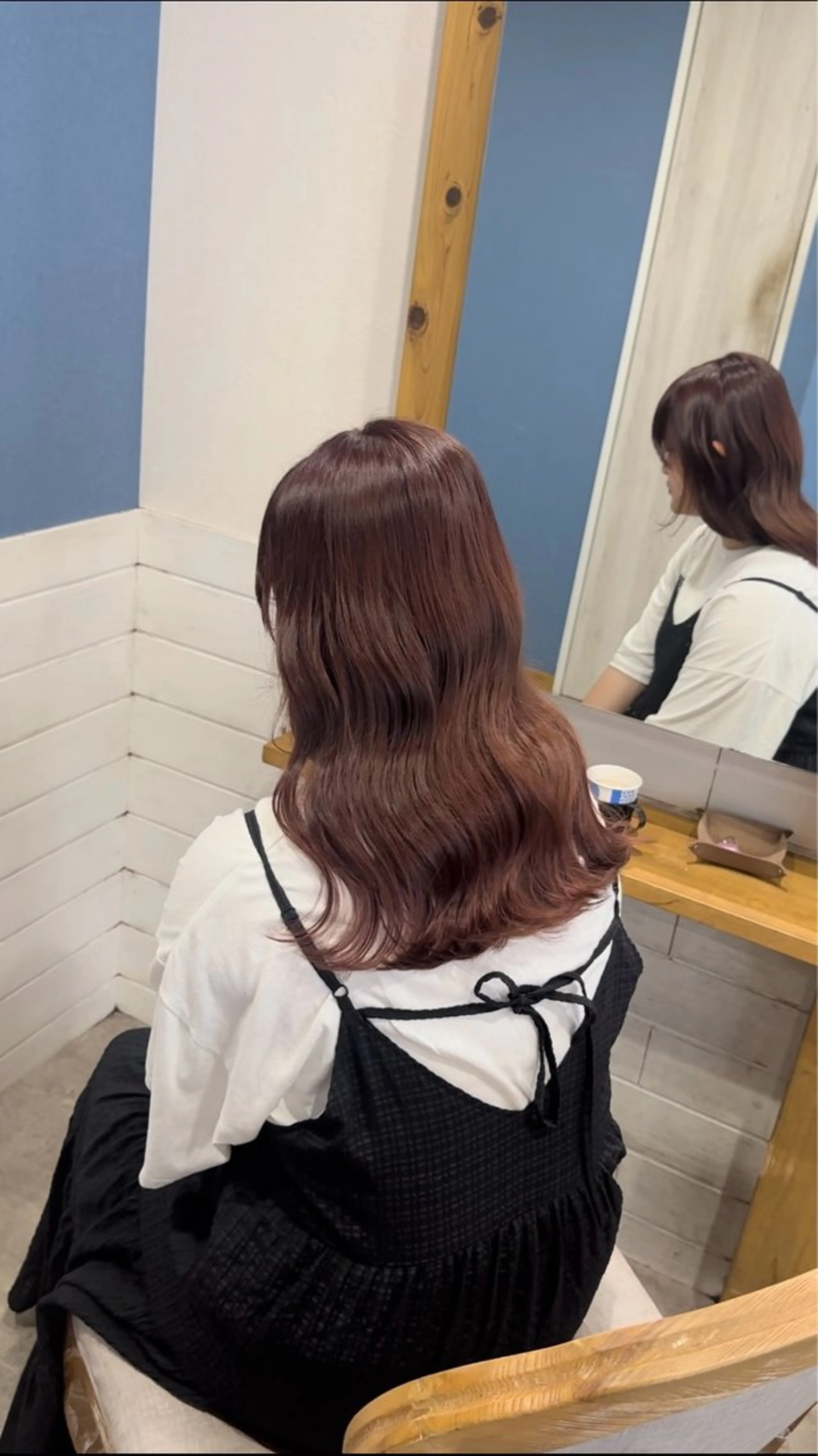 セミロング ピンクラベンダー カット ヘアカラー GRAN Lucia 梅田茶屋町店所属・柔らかいハイトーン/ kizunaのヘアスタイル