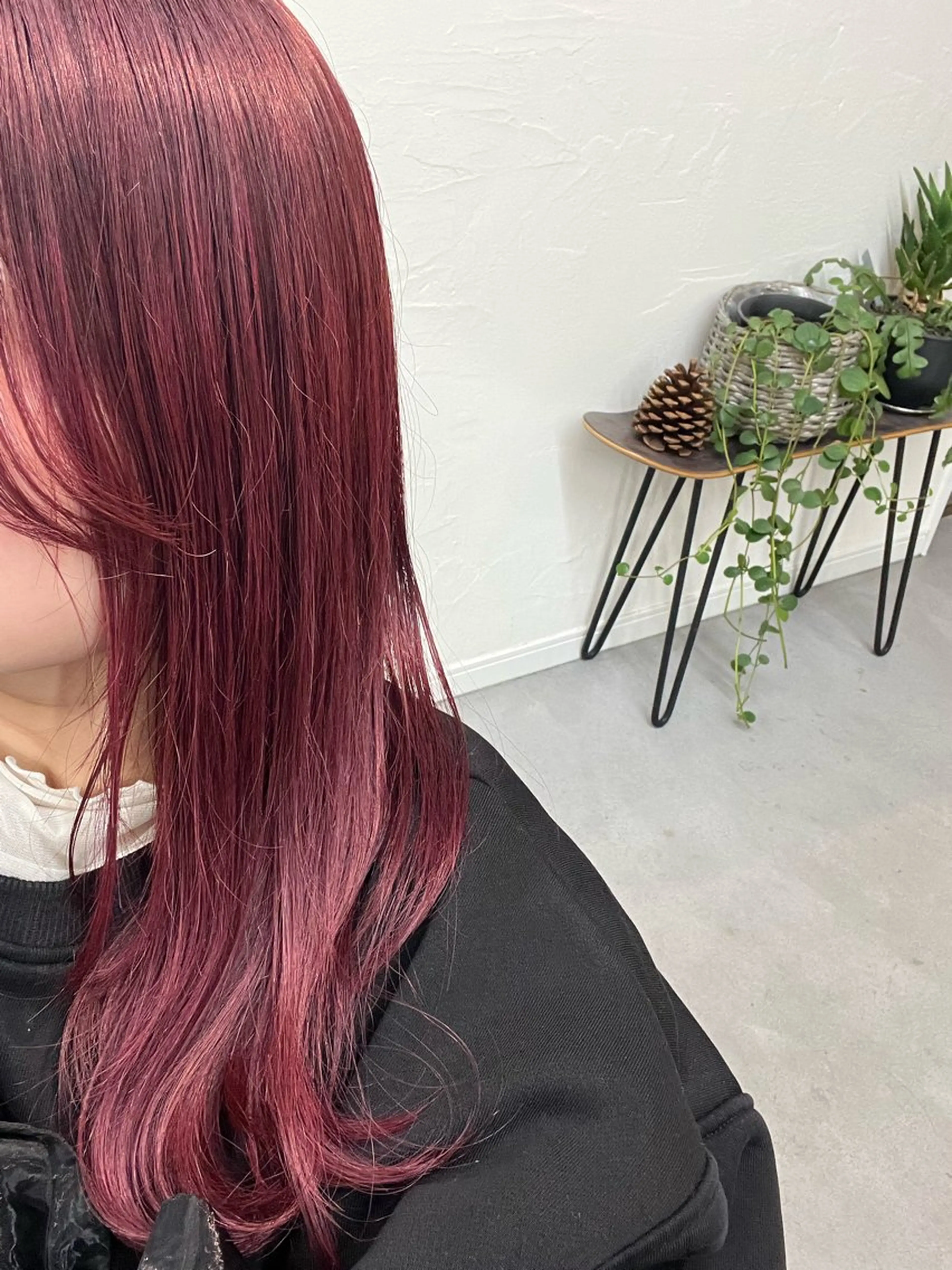 カラー ブリーチ ダブルカラー ラベンダーカラー ピンクカラー ローズカラー Sugarlu 吉田 晴香のヘアスタイル