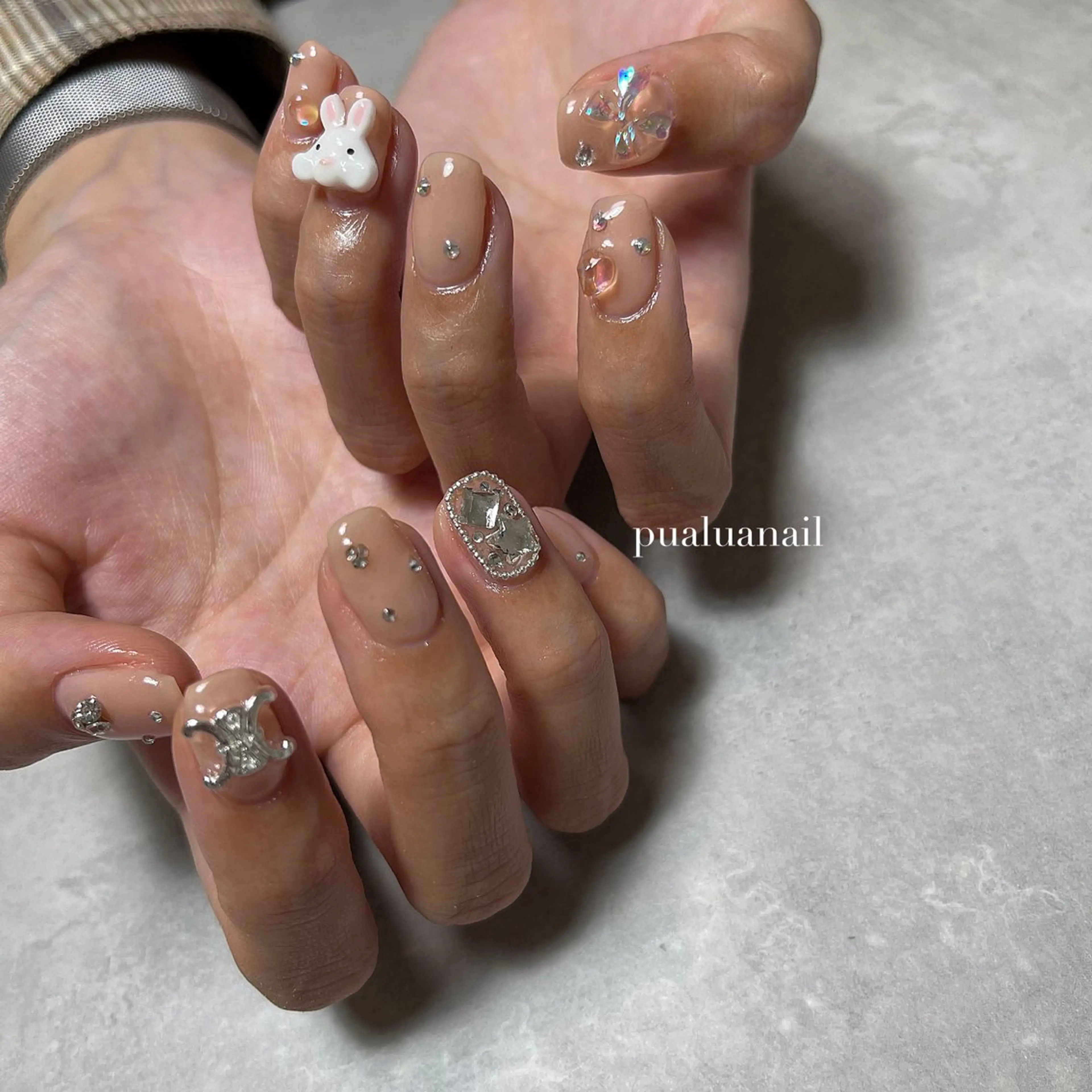 ネイル ハンドネイル pualua miharuのネイルデザイン