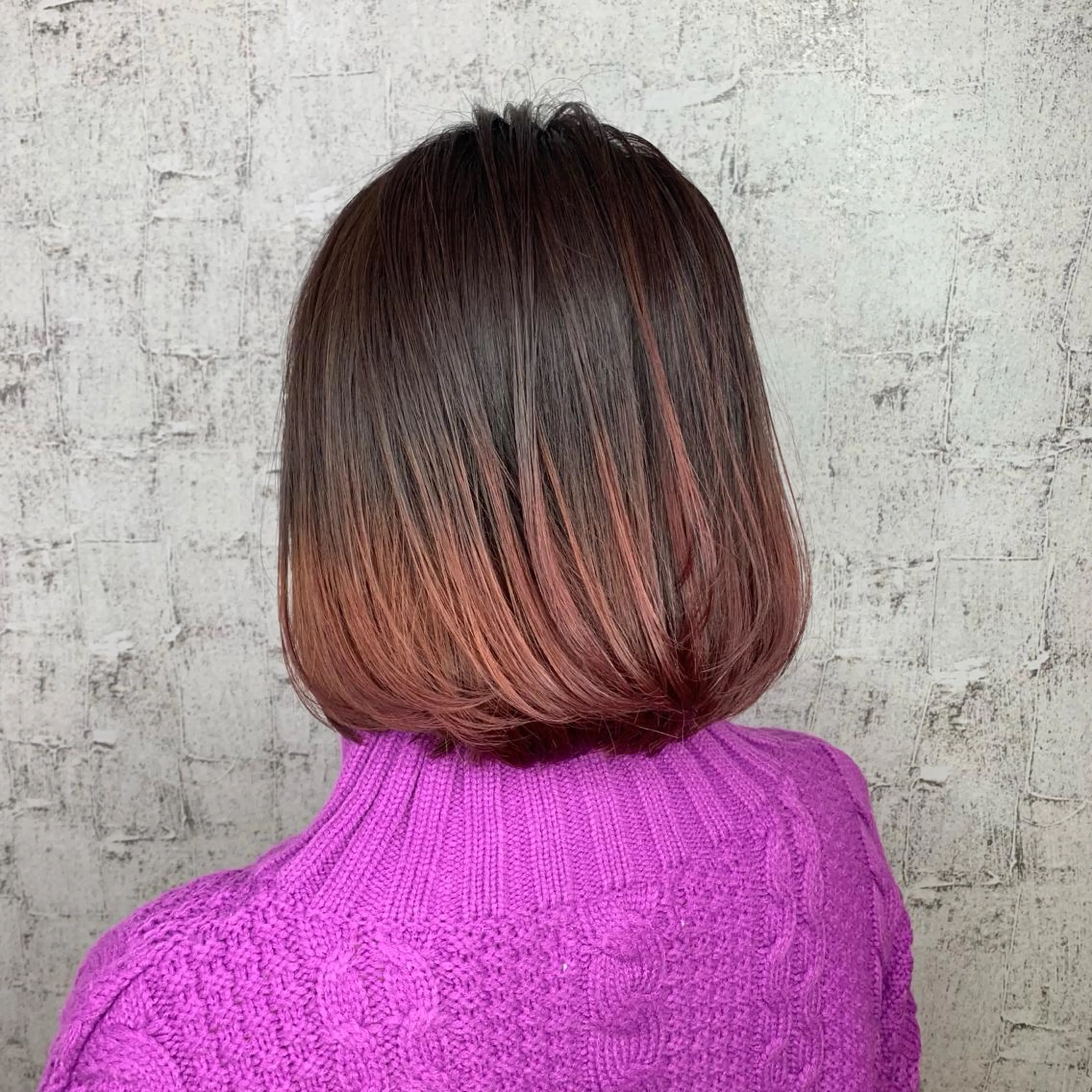 ミディアム カラー 似合わせカット🌿 前川のヘアスタイル