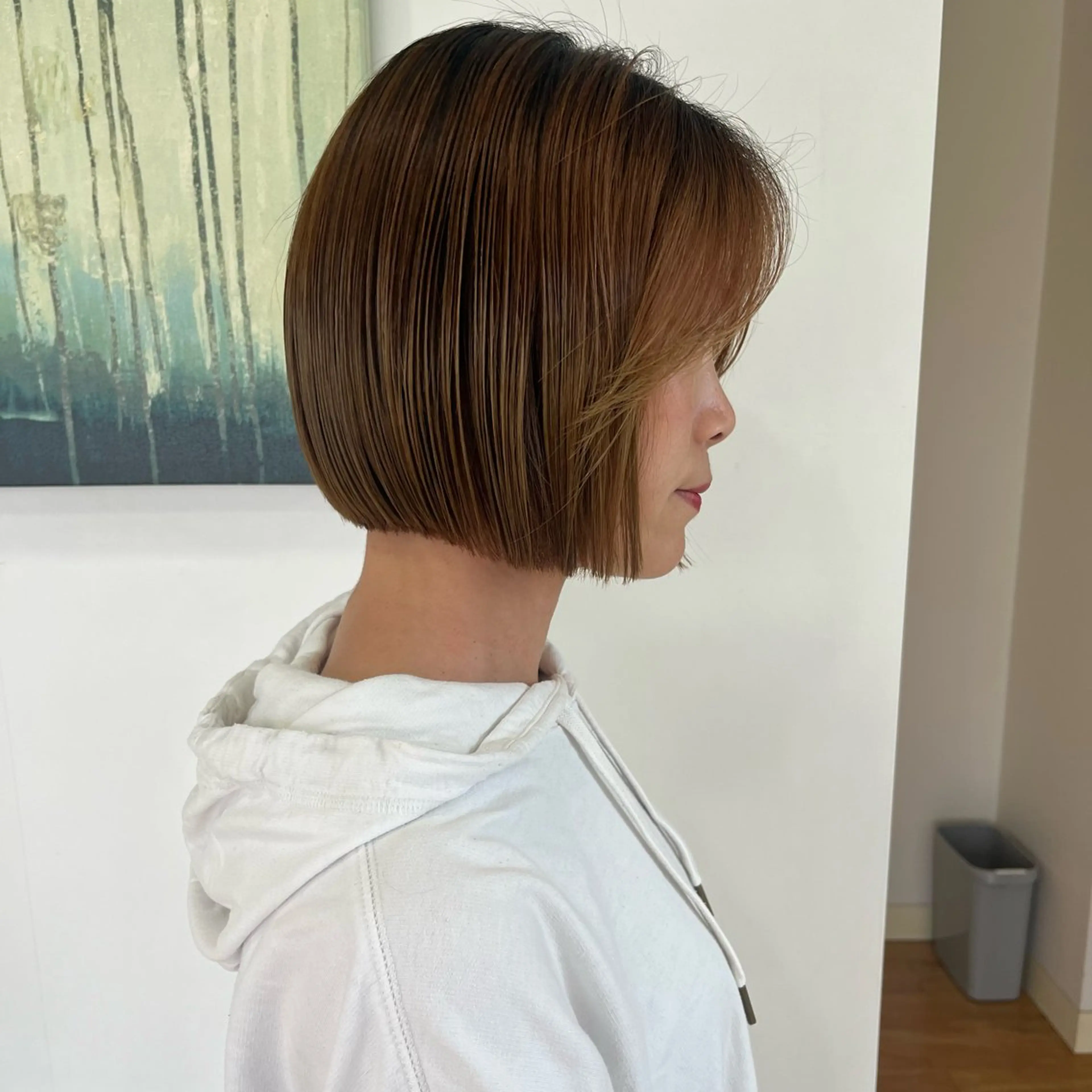 ショート ボブ 宮成 佳歩のヘアスタイル