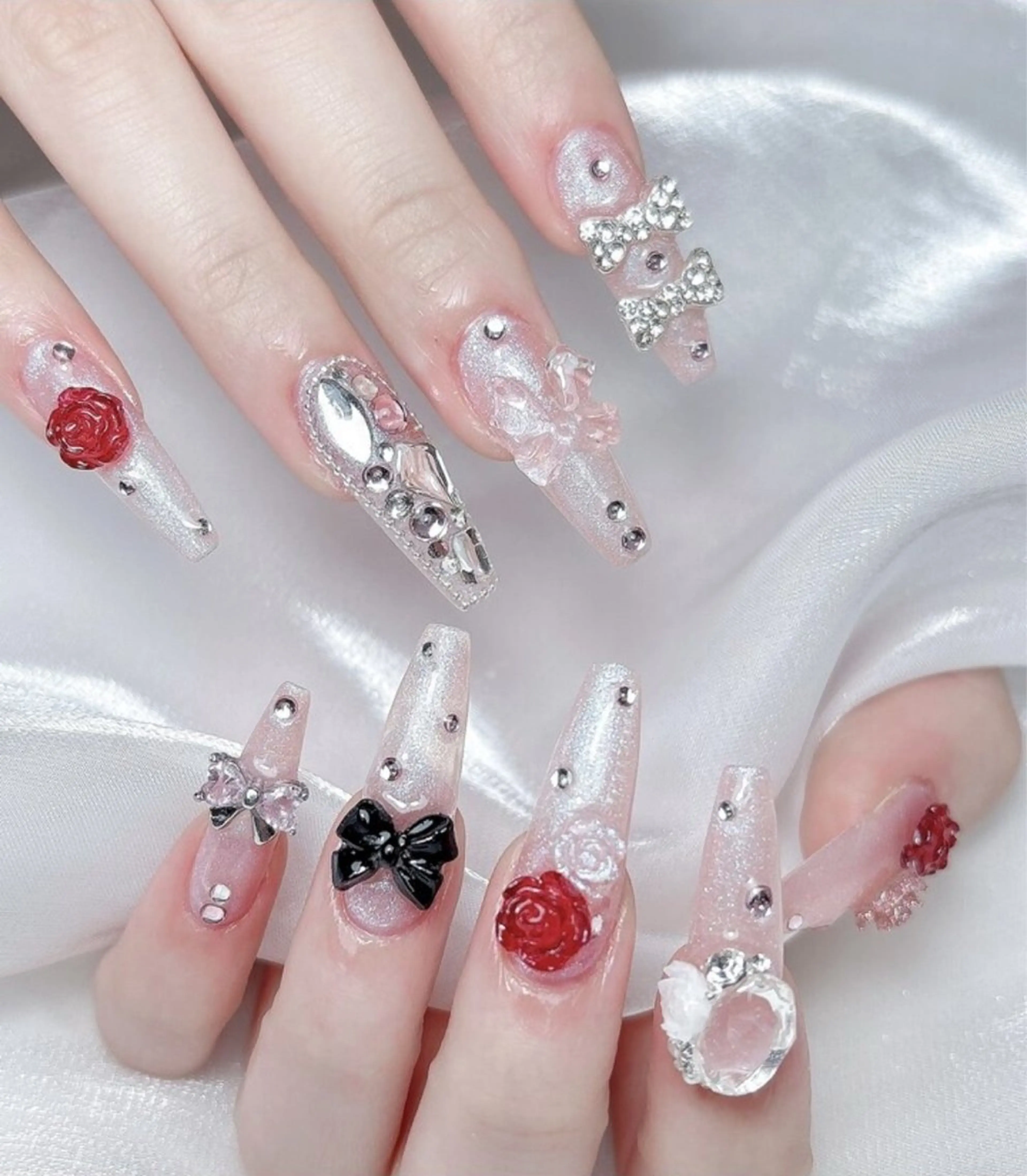 ネイル Aura  Nail 長さだし/パラジェルのネイルデザイン