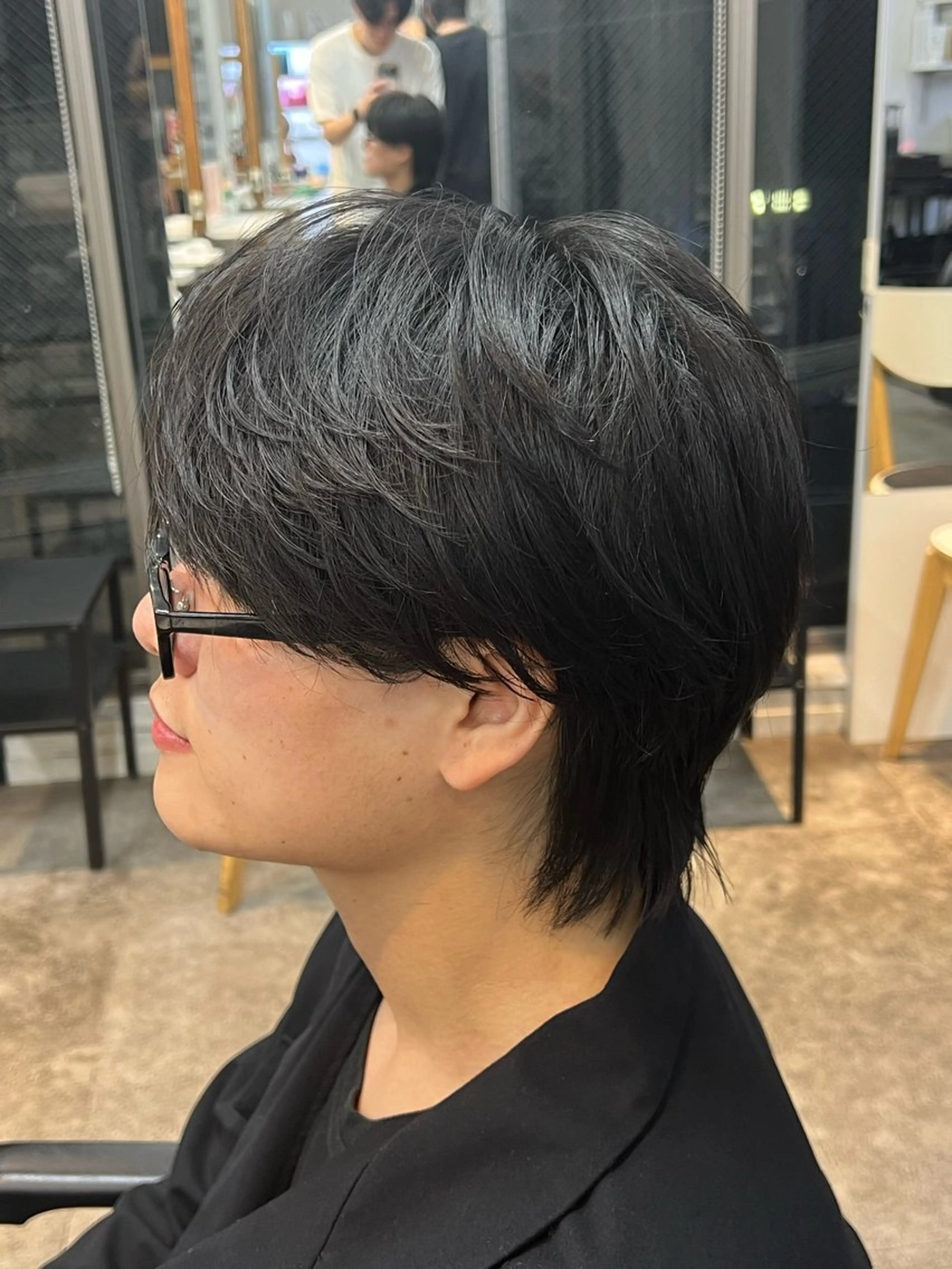 パーマ メンズ フェザーパーマ カルマパーマ メンズパーマ ニュアンスパーマ 原宿 無料カット fifth イノウエのヘアスタイル