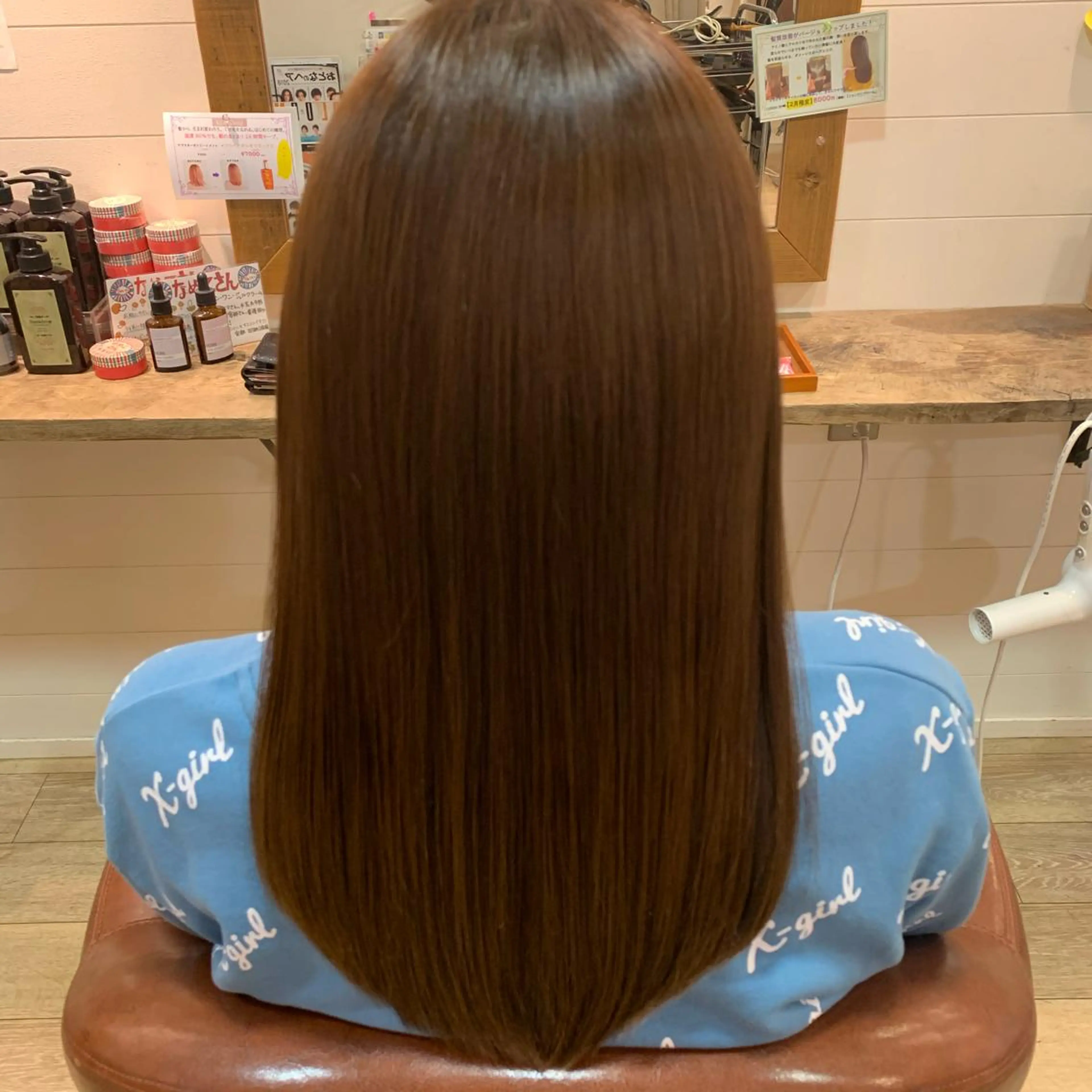 セミロング 井上 涼花のヘアスタイル